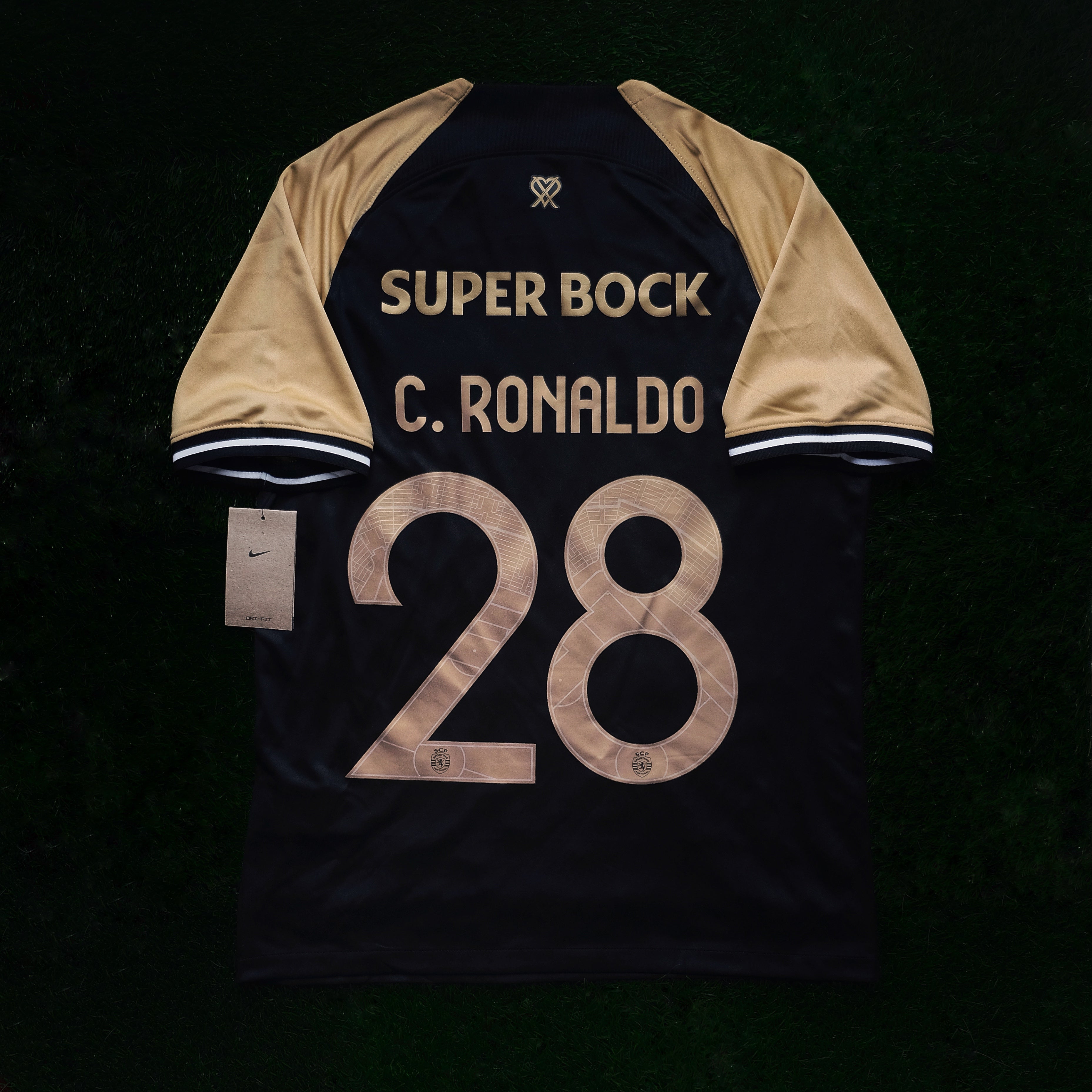 SUPER BOCK RONALDO 28ジャージ　スポルティング SUPER BOCK RONALDO 28ジャージ スポルティング スポルディング