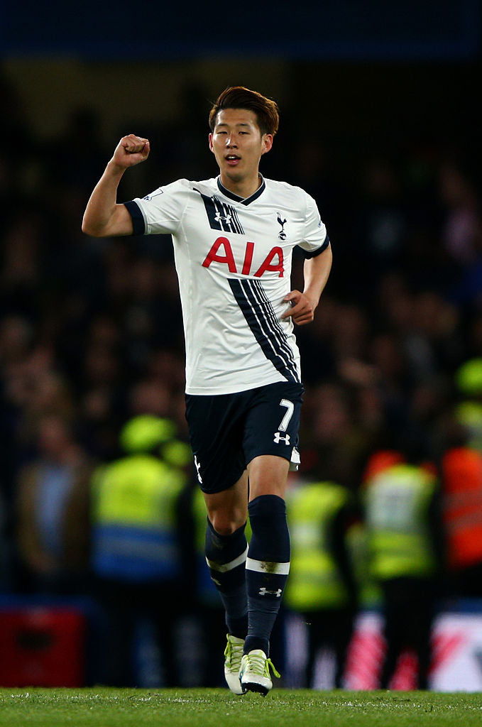 2015/16 Tottenham #7 SON Home Jersey (L)