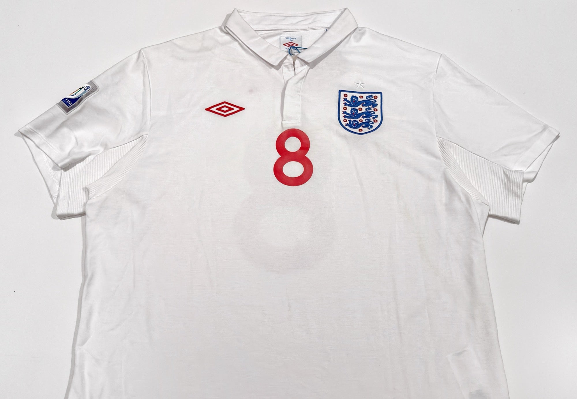 2009/10 England #8 LAMPARD Home Jersey (XL)