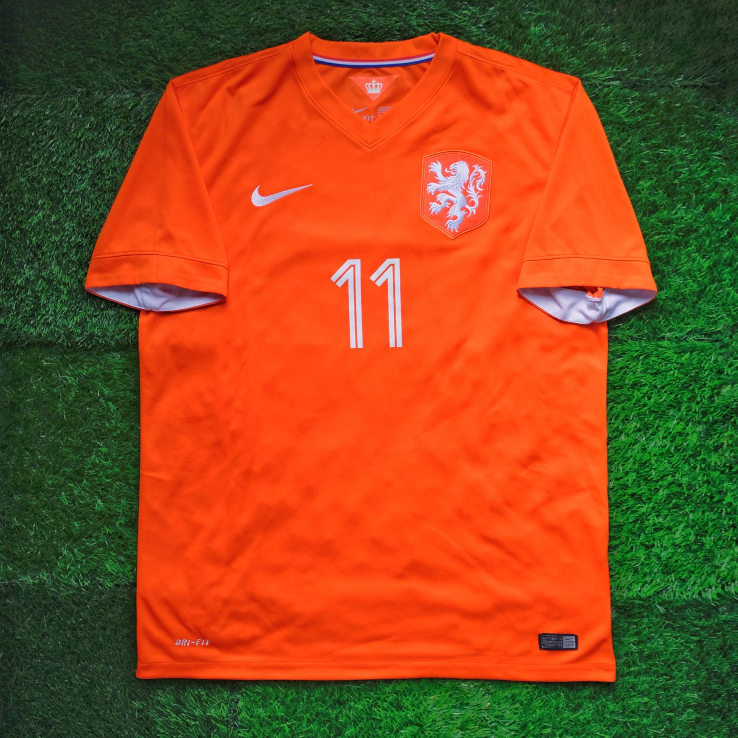 2014/15 Netherlands #11 ROBBEN Home Jersey (L)