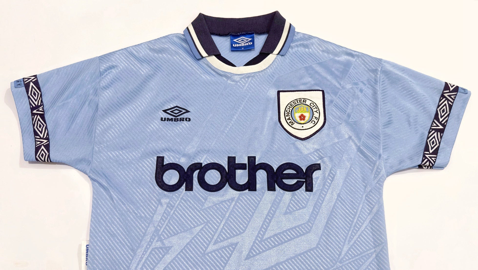 1993/95 Man City Home Jersey (M)