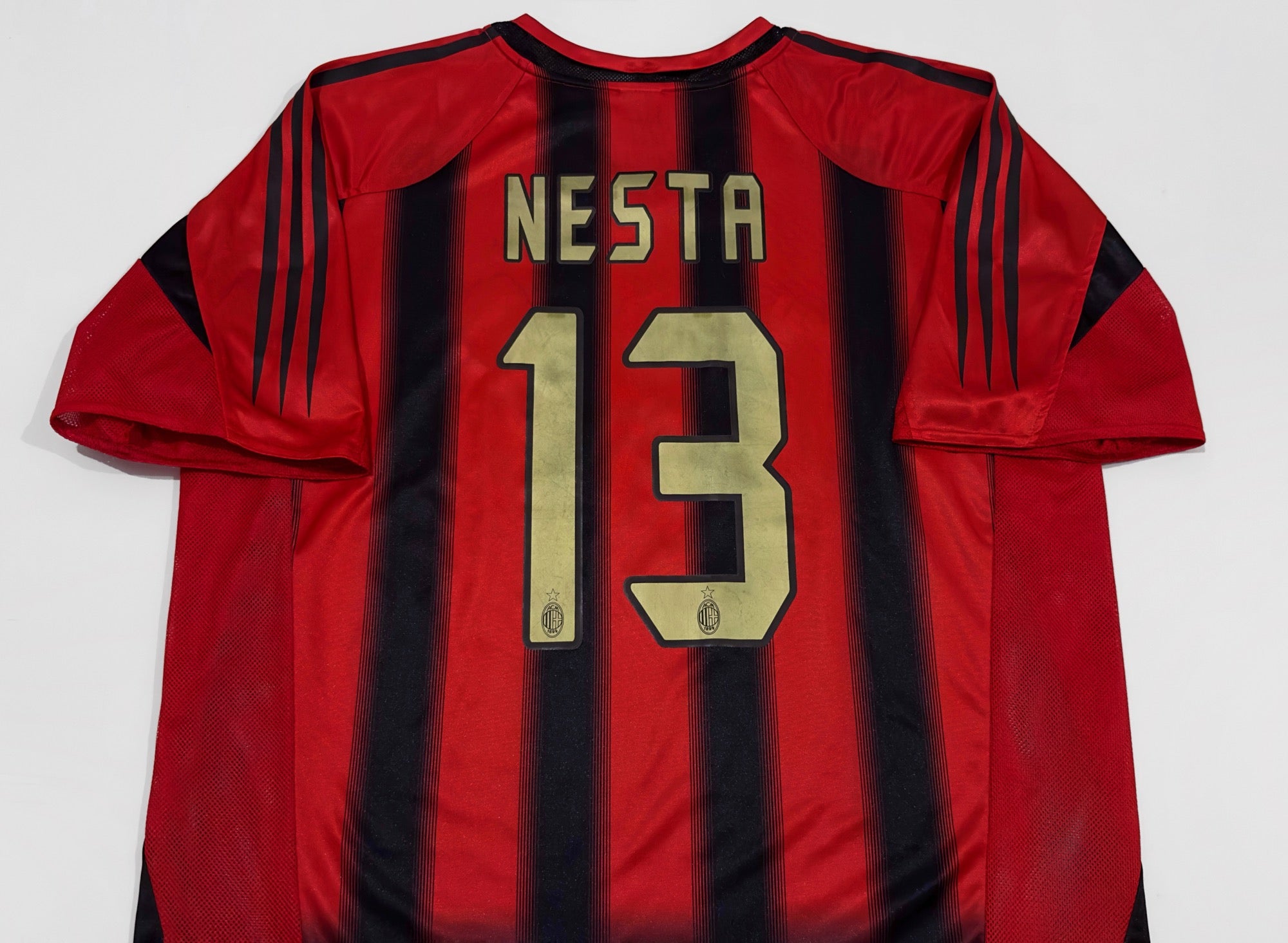 2004/05 AC Milan #13 NESTA Home Jersey (XL)