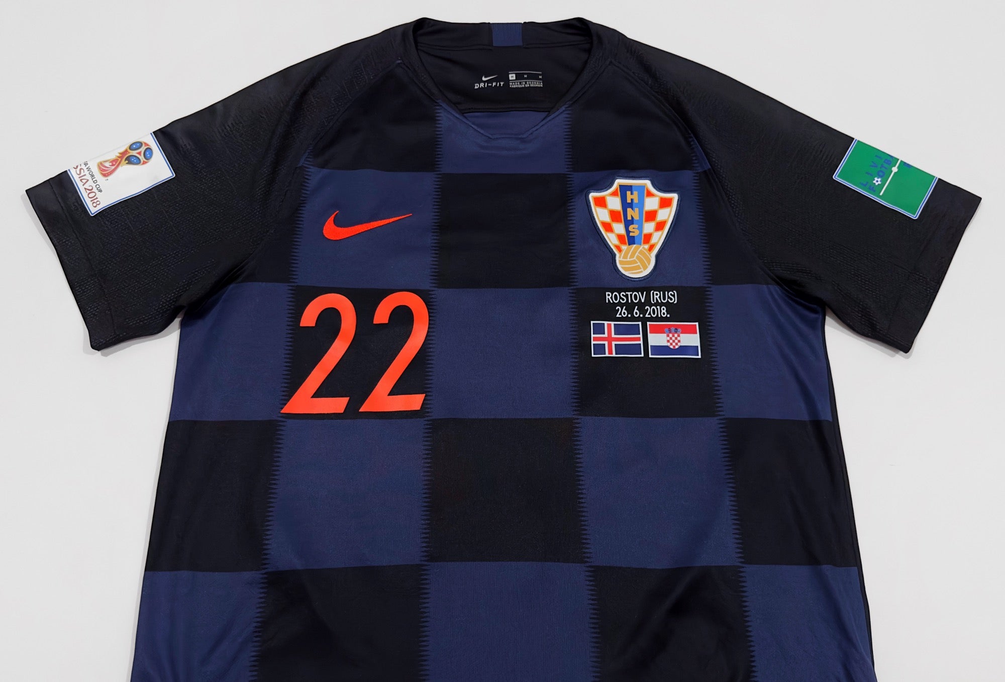 2018/19 Croatia #22 PIVARIC Away Jersey (M)