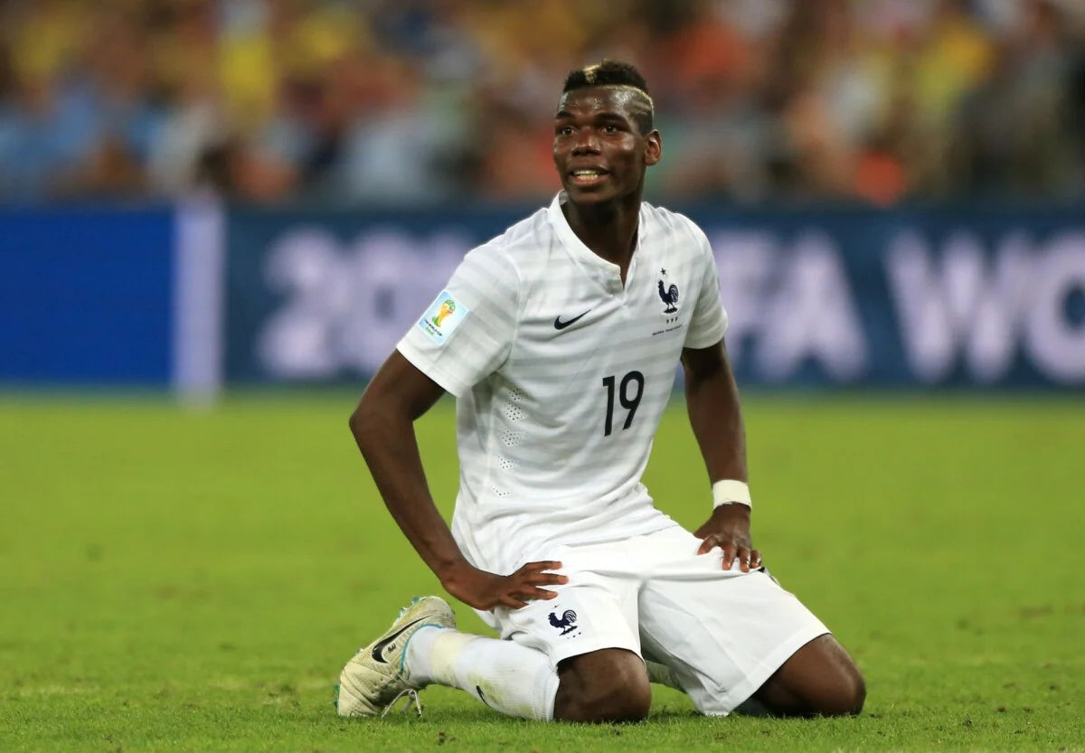 2014/15 France #19 POGBA Away Jersey (S)