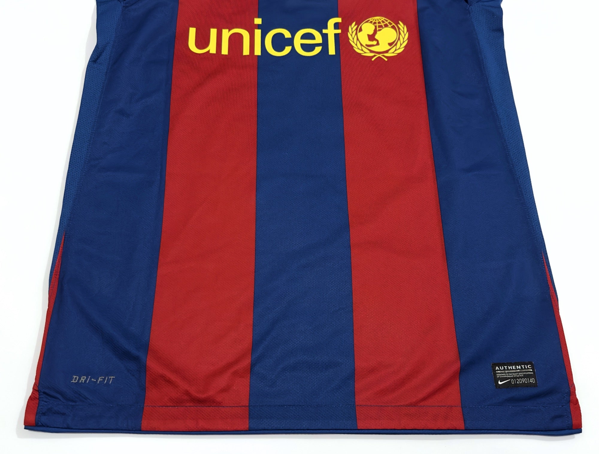 2010/11 Barcelona #8 A. INIESTA Home Jersey (M)