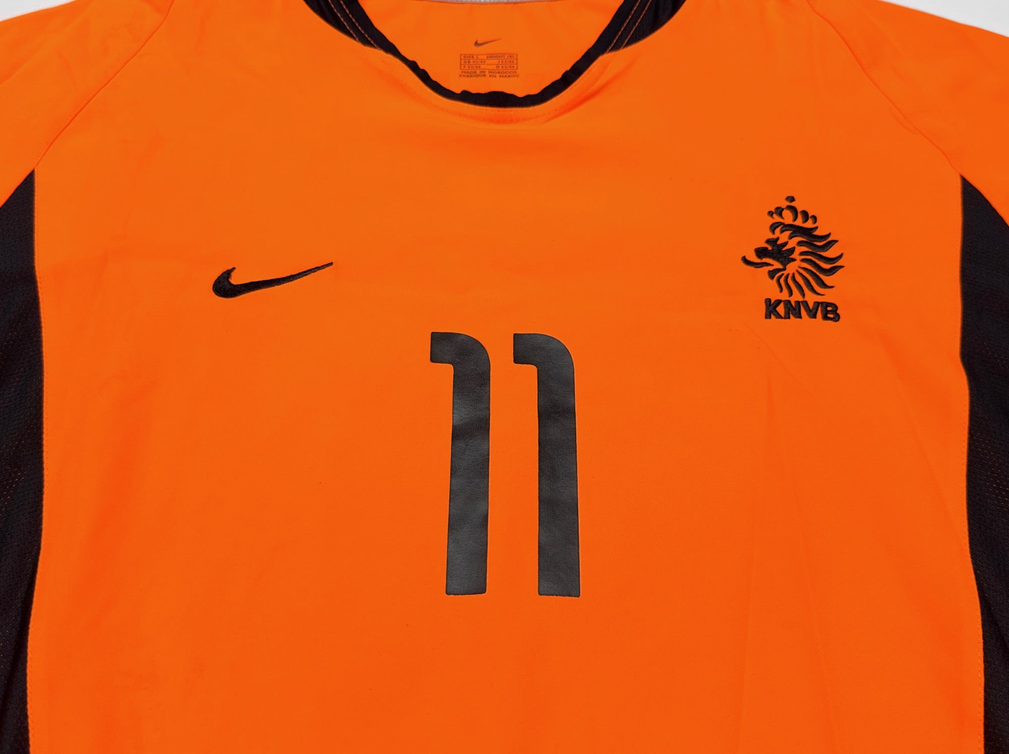 2002/03 Netherlands #11 DAVIDS Home Jersey (L)