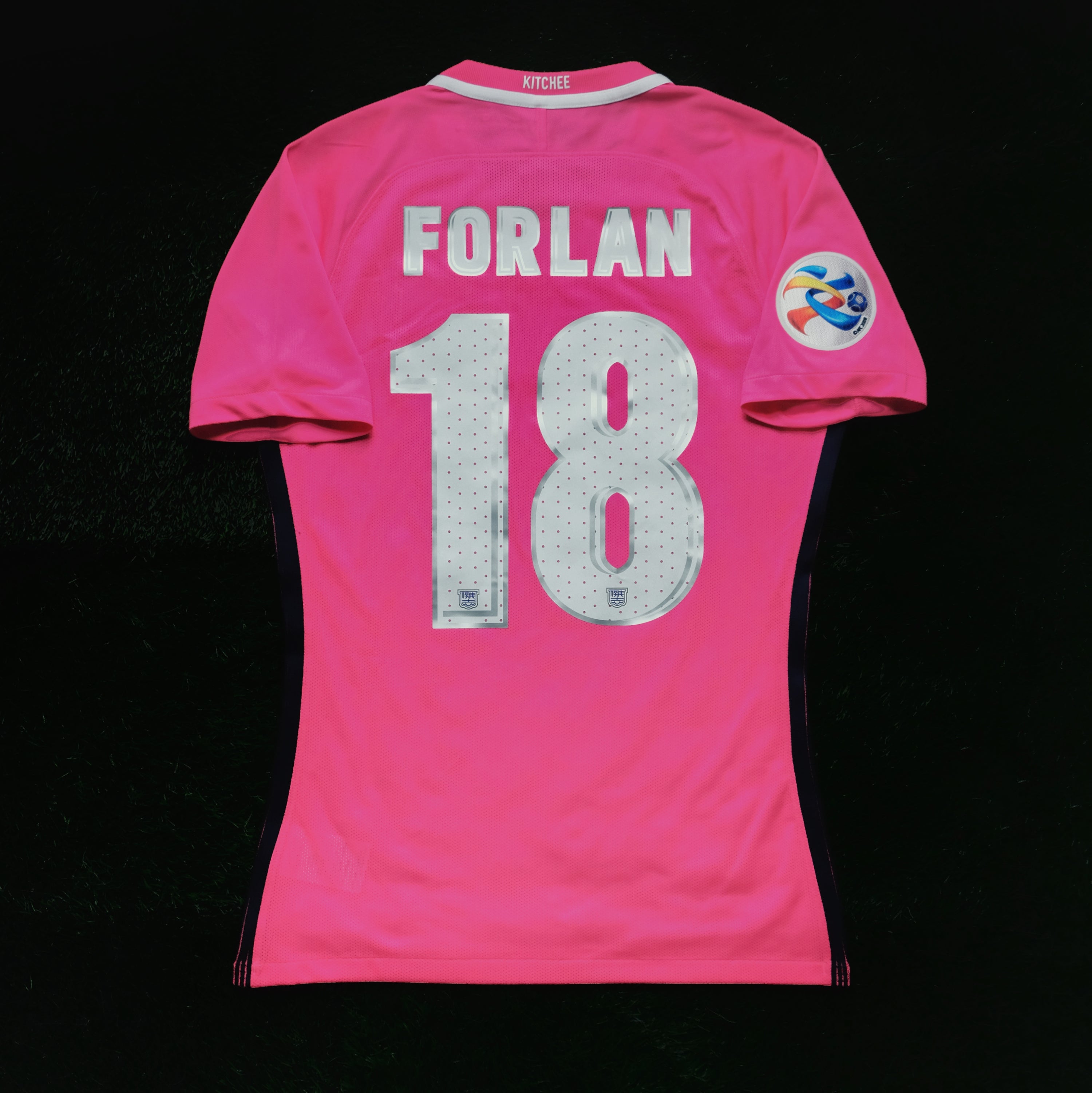 2017/18 Kitchee #18 FORLAN Away Jersey (M)