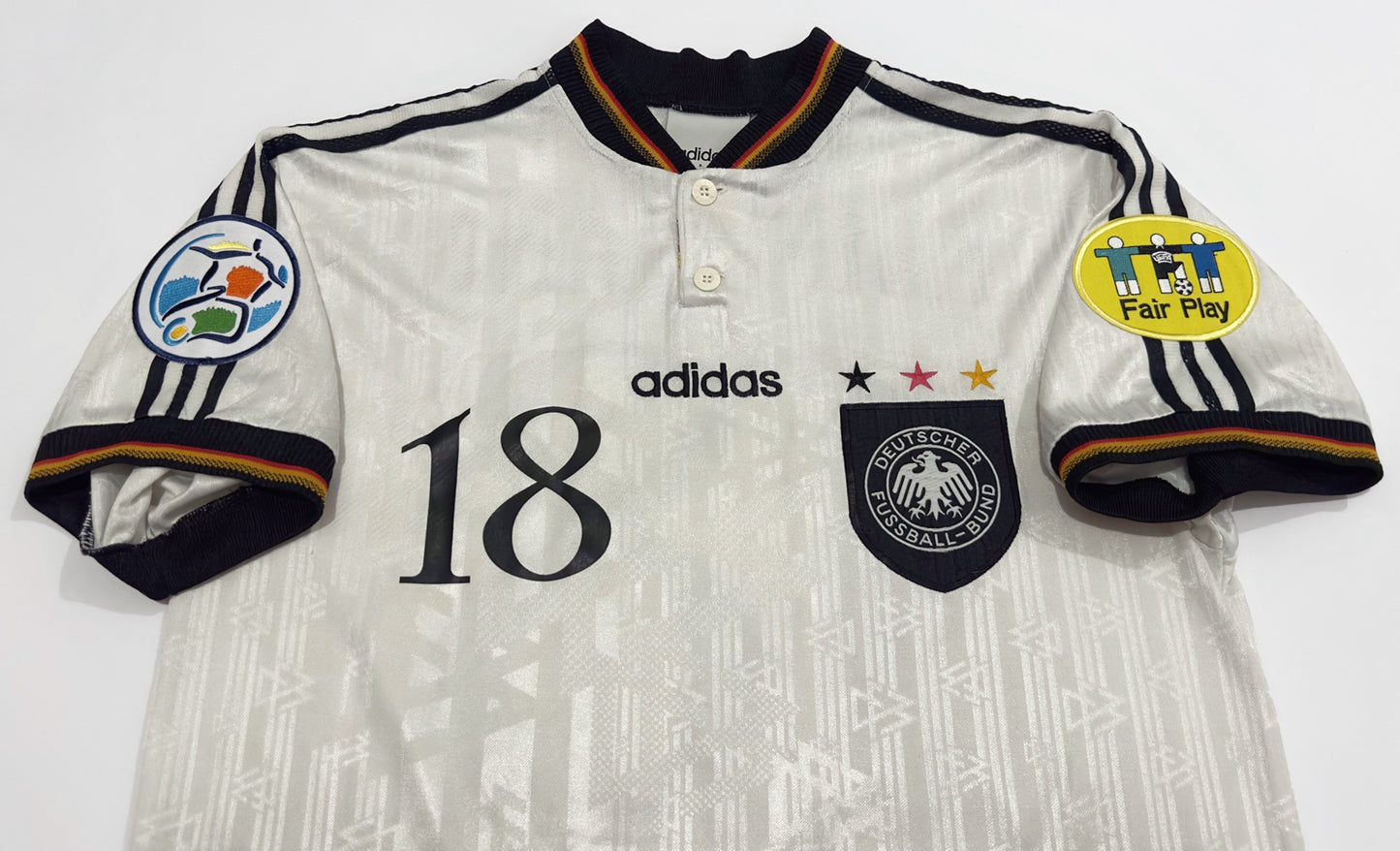 1996/97 Germany #18 KLINSMANN Home Jersey (L)