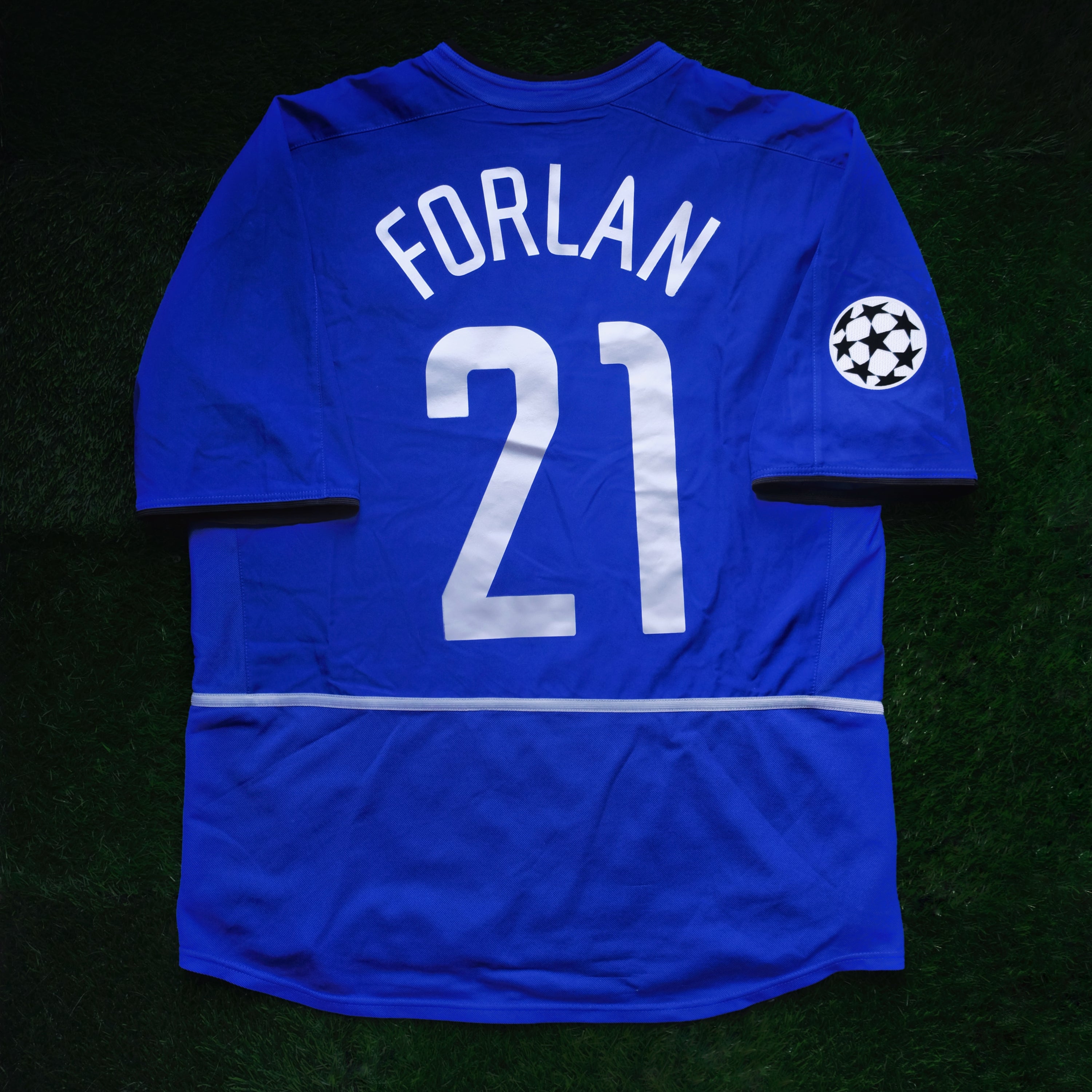 2002/03 Man Utd #21 FORLAN Third Jersey (L)