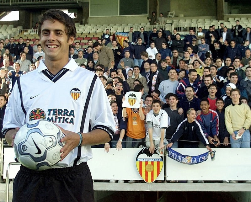2000/01 Valencia #22 AIMAR Home Jersey (L)