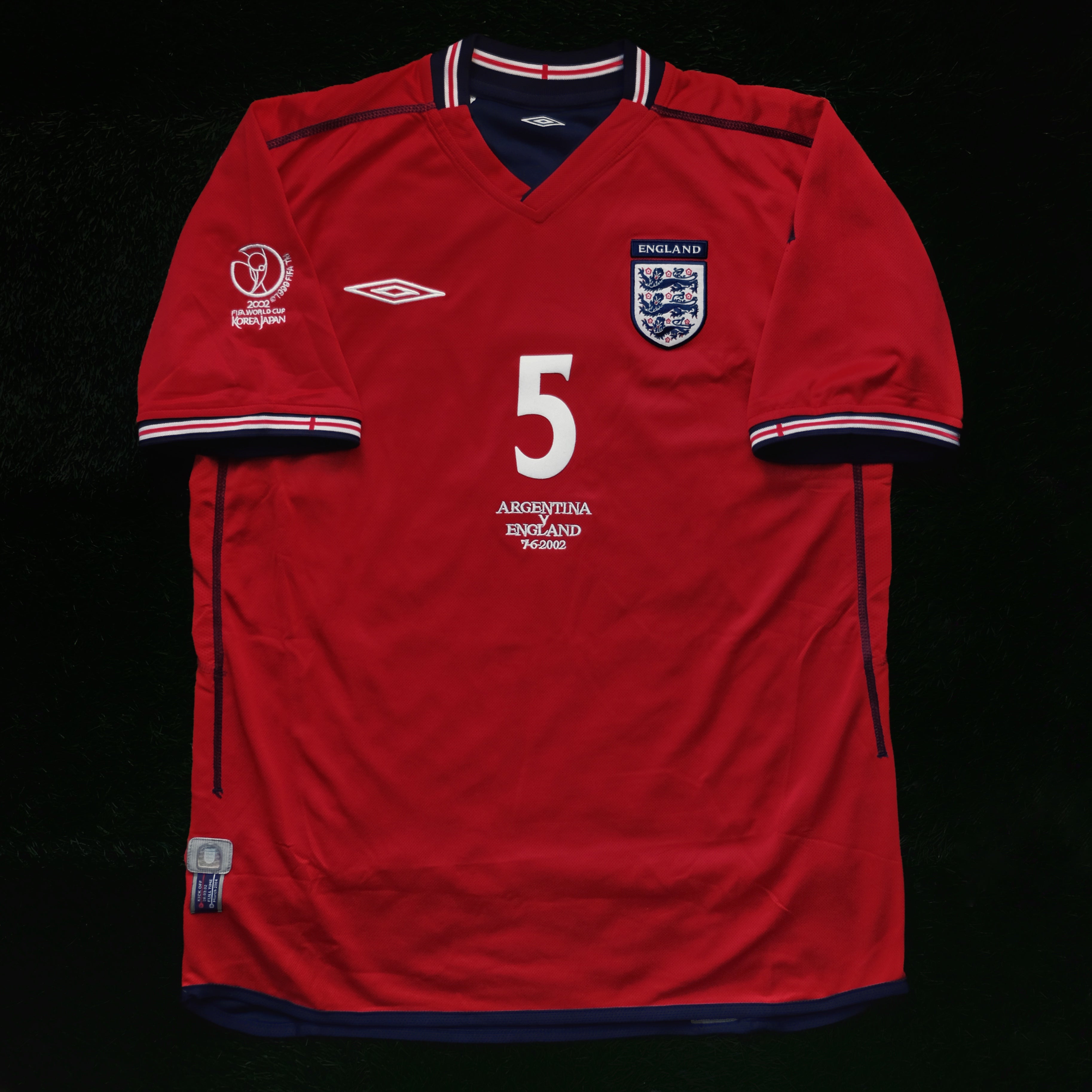 ウェア 04-05 ENGLAND FERDINAND 5 UMBRO away M ウェア 04-05 ENGLAND FERDINAND 5 UMBRO away M 04-05 ENGLAND