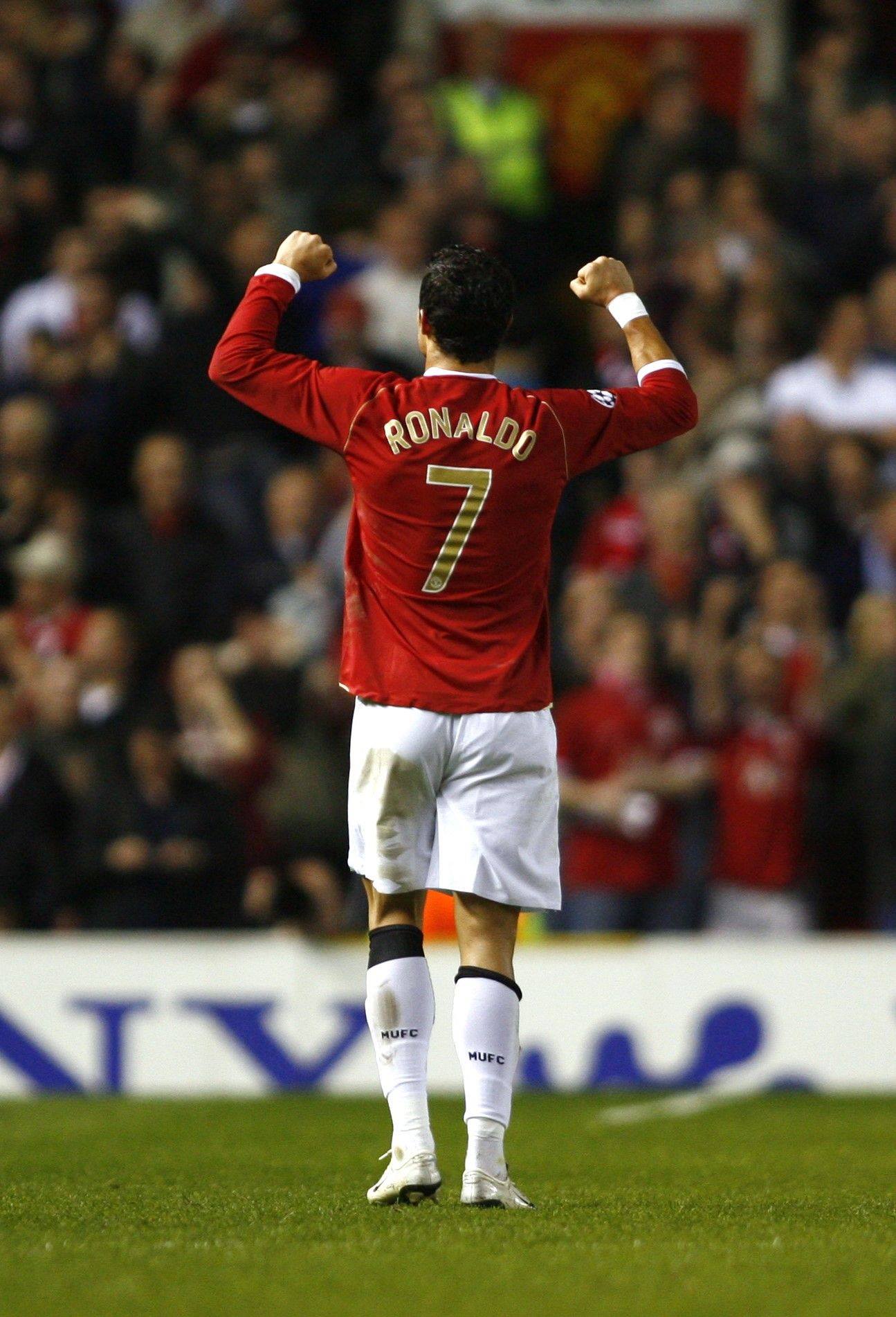 2006/07 Man Utd #7 RONALDO Home Jersey (L) L/S