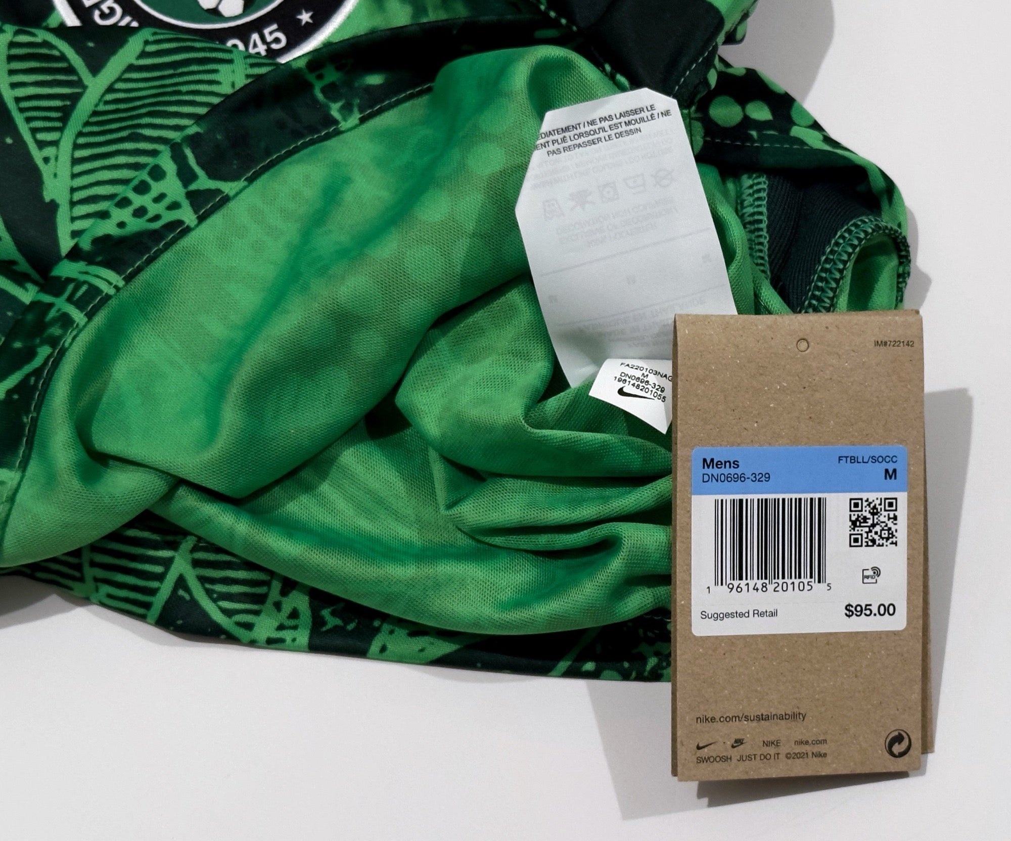 2022/24 Nigeria Home Jersey (M)