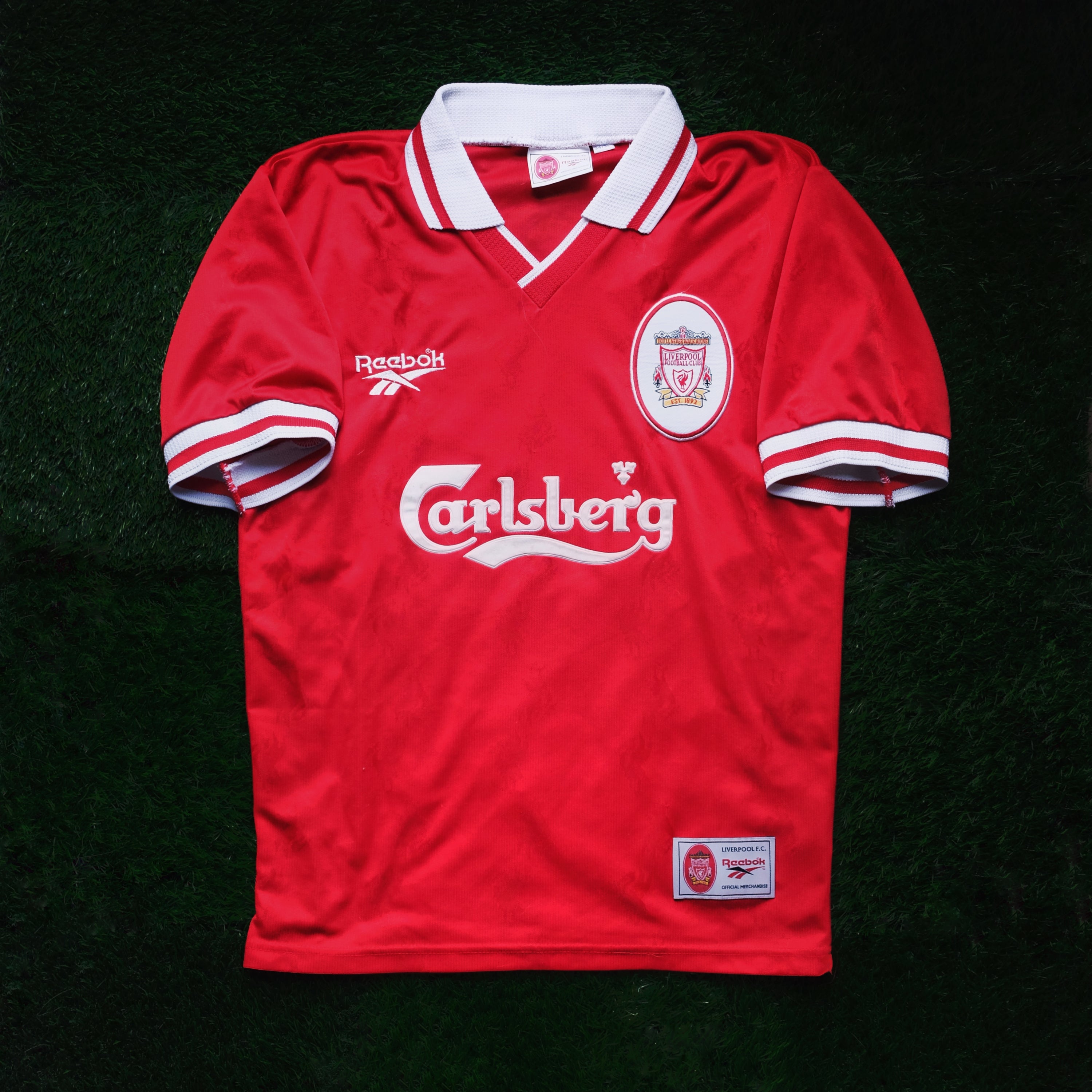 1996/98 Liverpool Home Jersey (S)