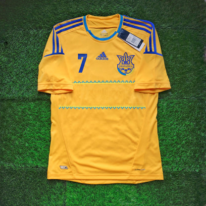 2012/14 Ukraine #7 SHEVCHENKO Home Jersey (S)