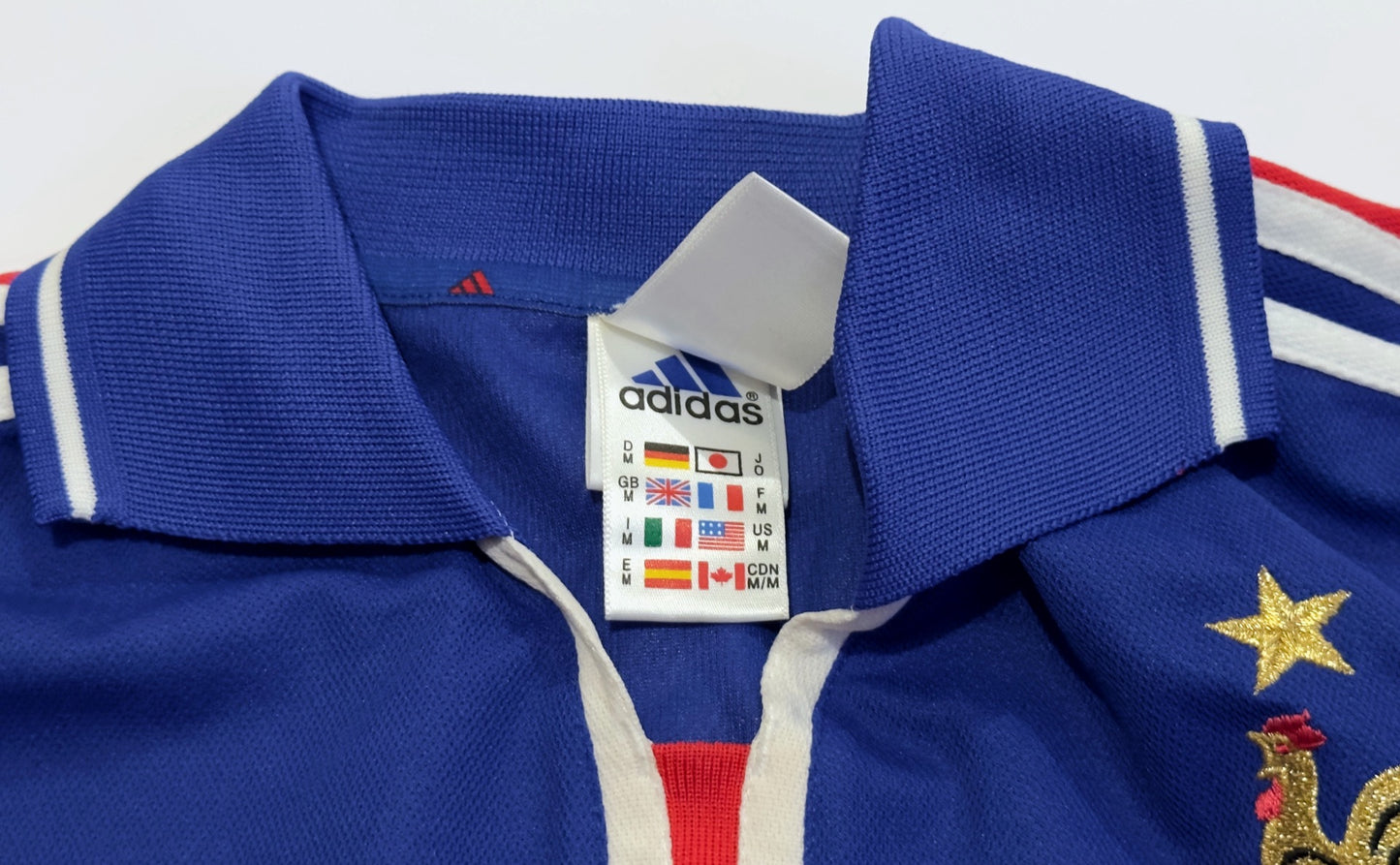 2000/02 France #10 ZIDANE Home Jersey (M)