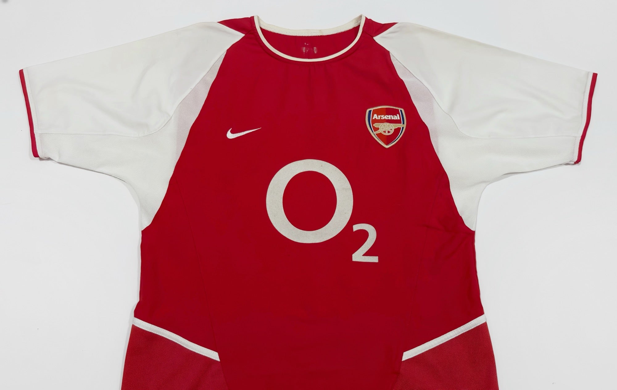 2002/04 Arsenal #10 BERGKAMP Home Jersey (S)