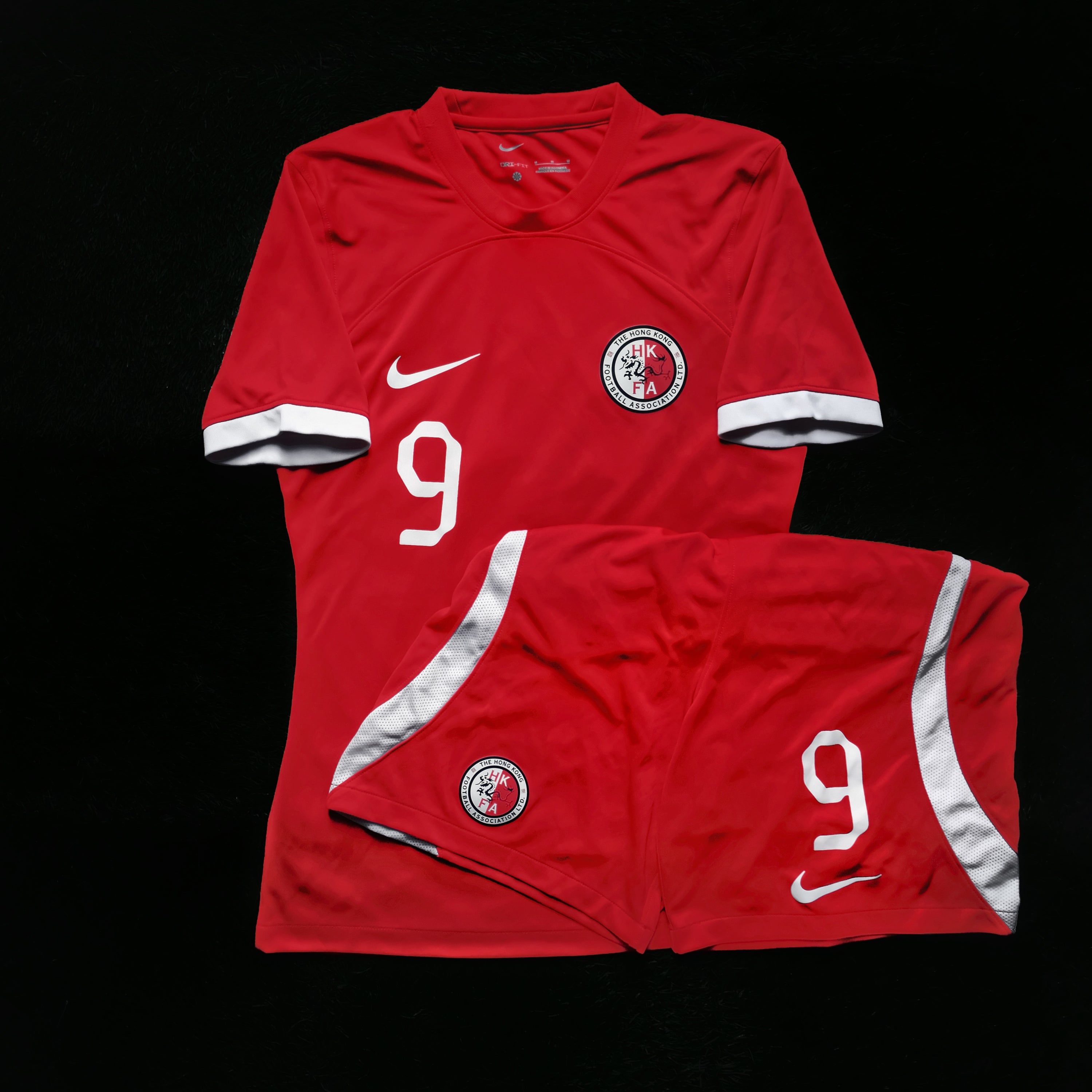2023/24 Hong Kong #9 Home Jersey (M) with Shorts