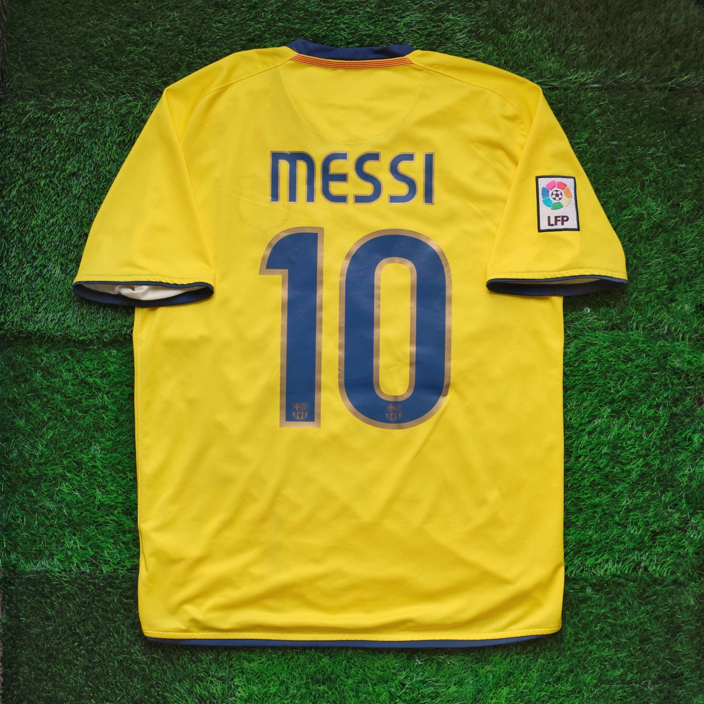 2008/09 Barcelona #10 MESSI Away Jersey (M)