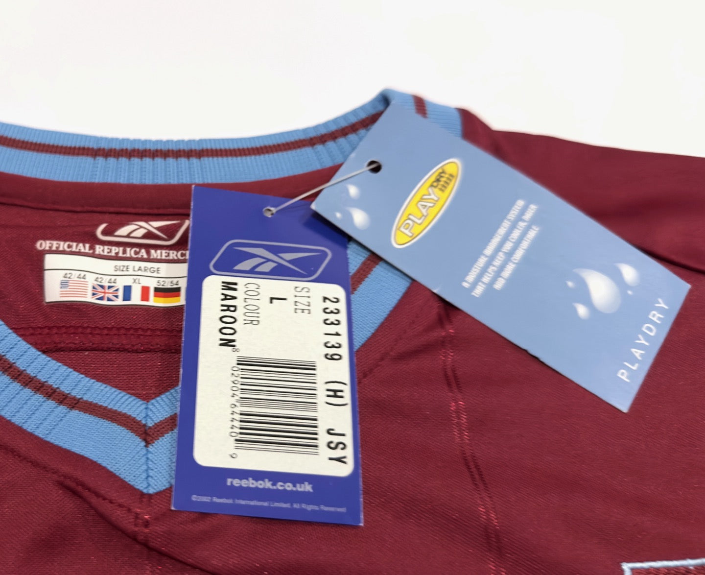 2003/05 West Ham Home Jersey (L)