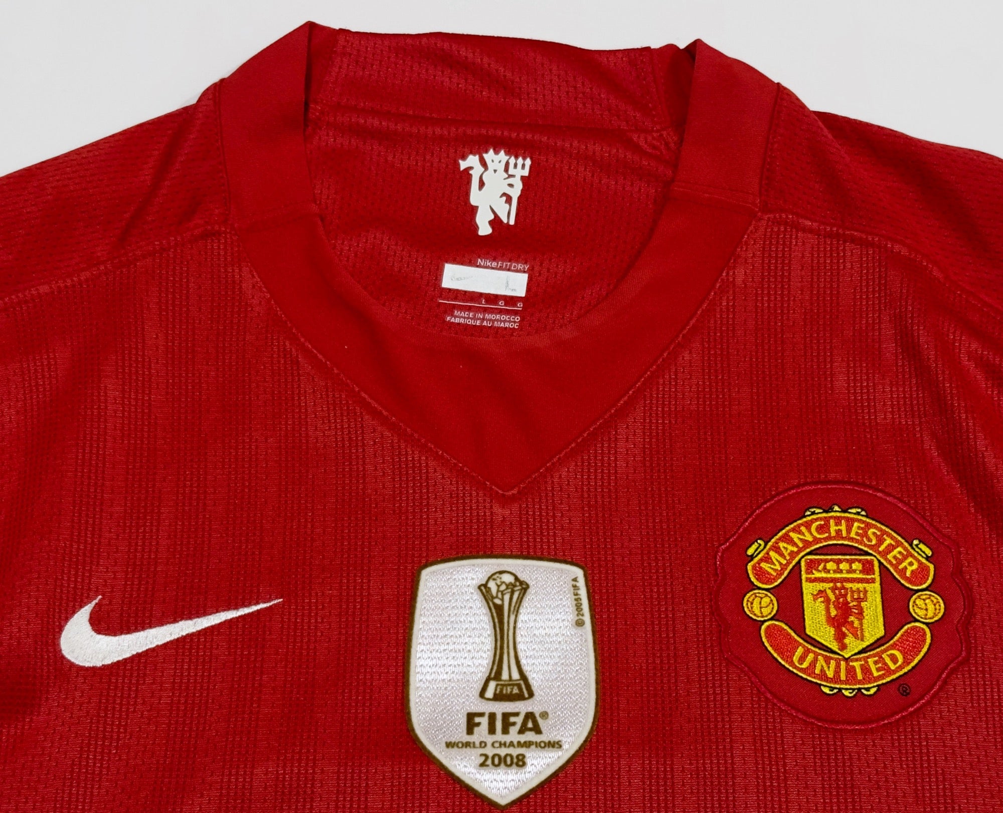 2008/09 Man Utd #7 RONALDO Home Jersey (L) L/S