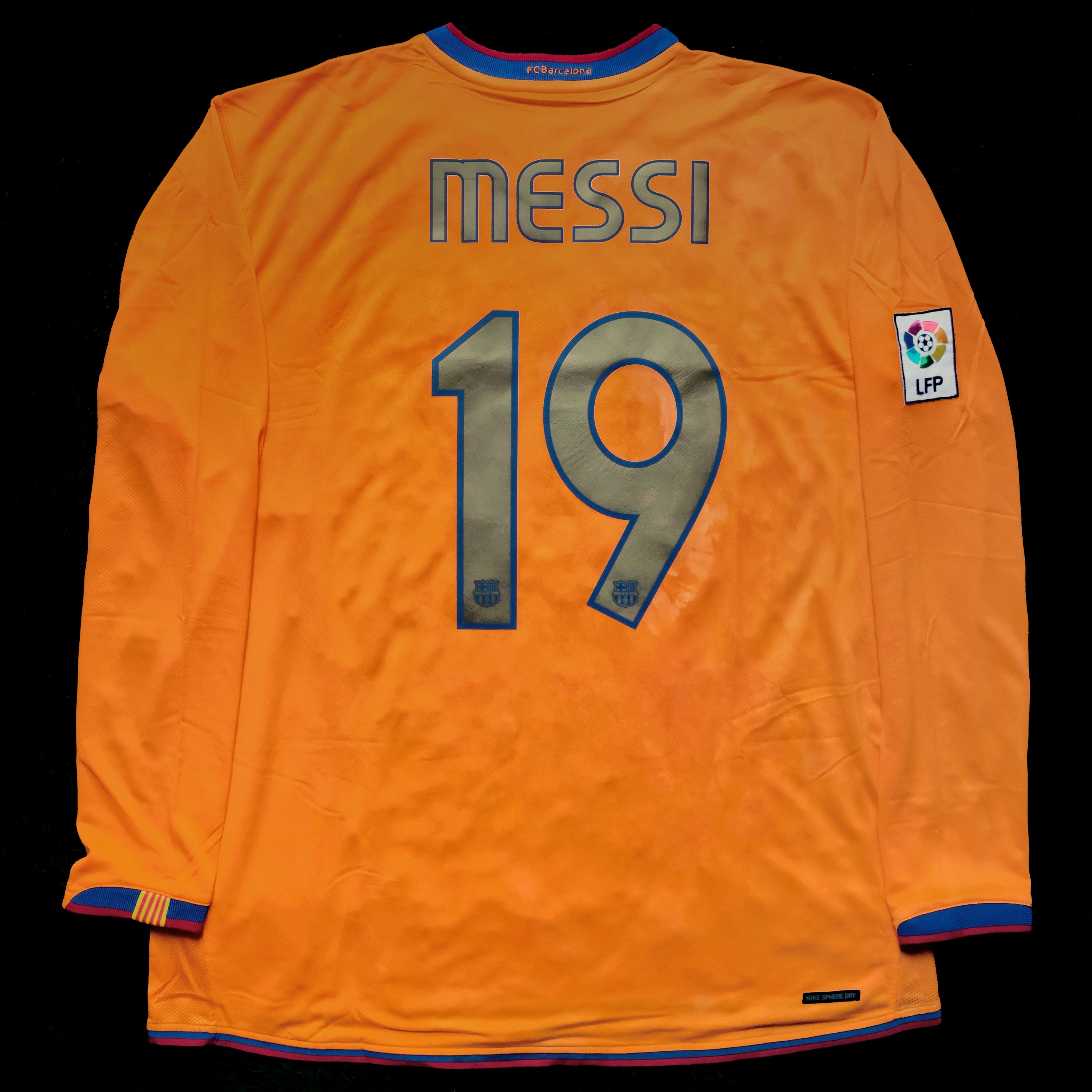 2006/07 Barcelona #19 MESSI Away Jersey (XL)