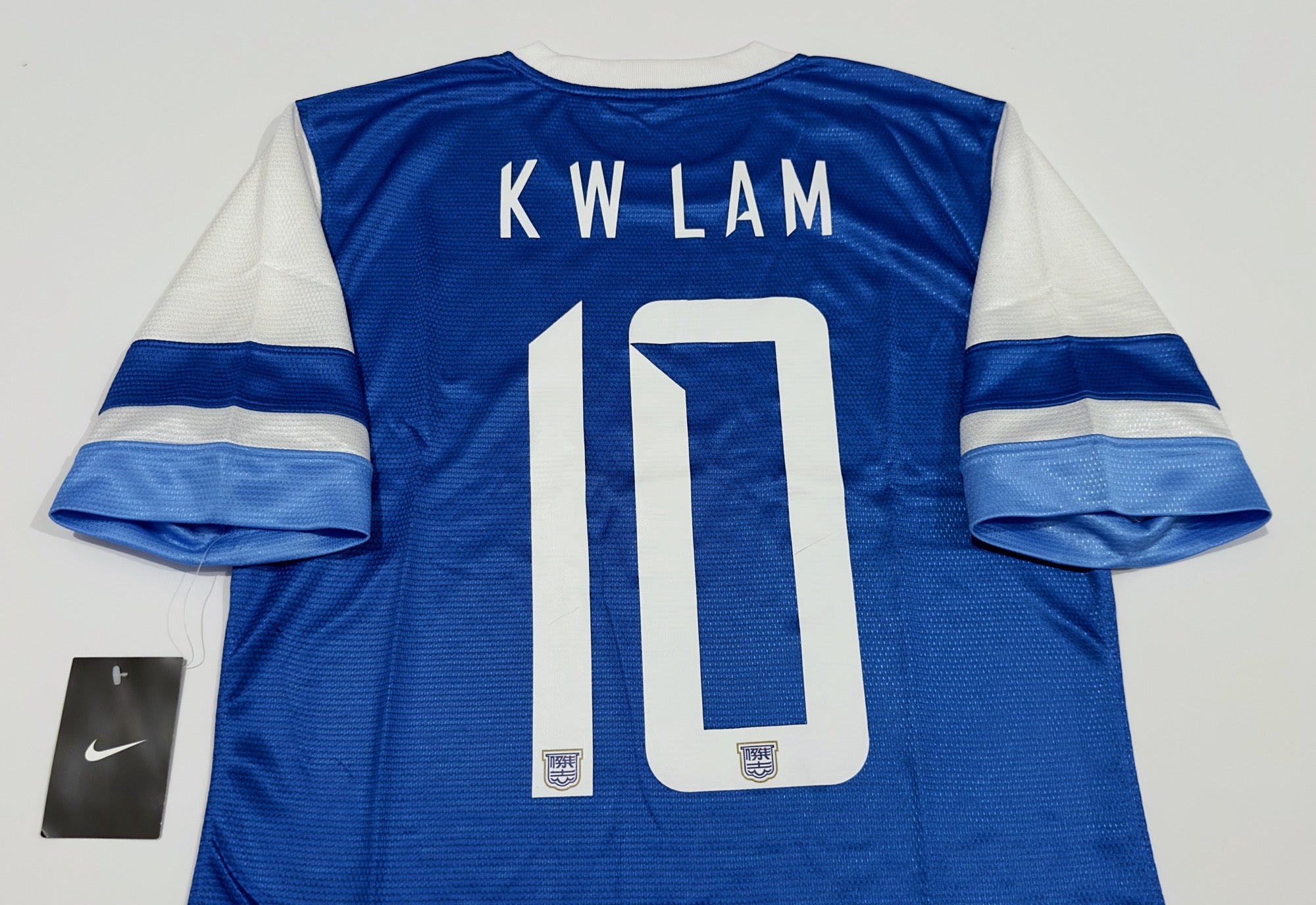 2013/14 Kitchee #10 K W LAM Home Jersey (L)