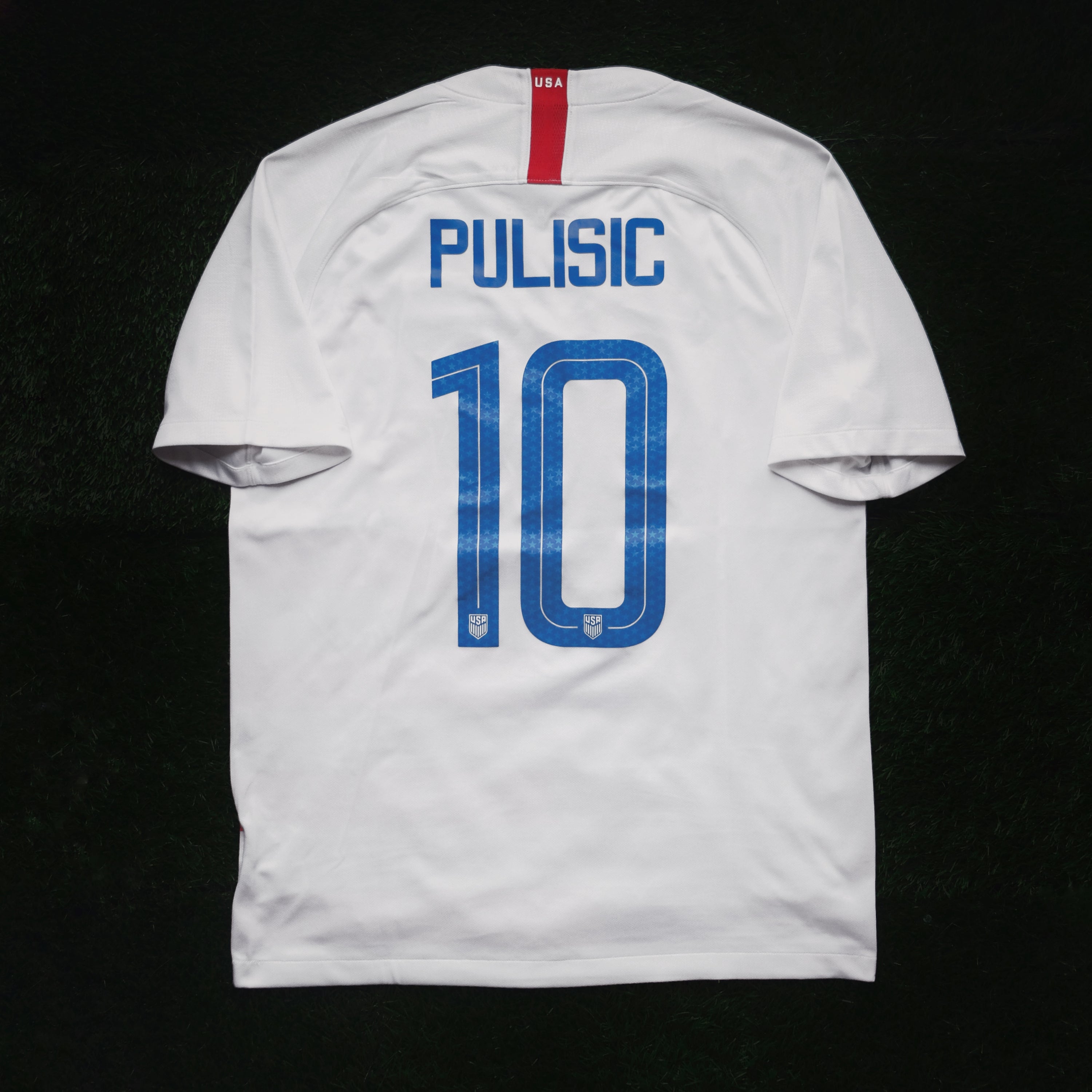 2018/19 USA #10 PULISIC Home Jersey (M)