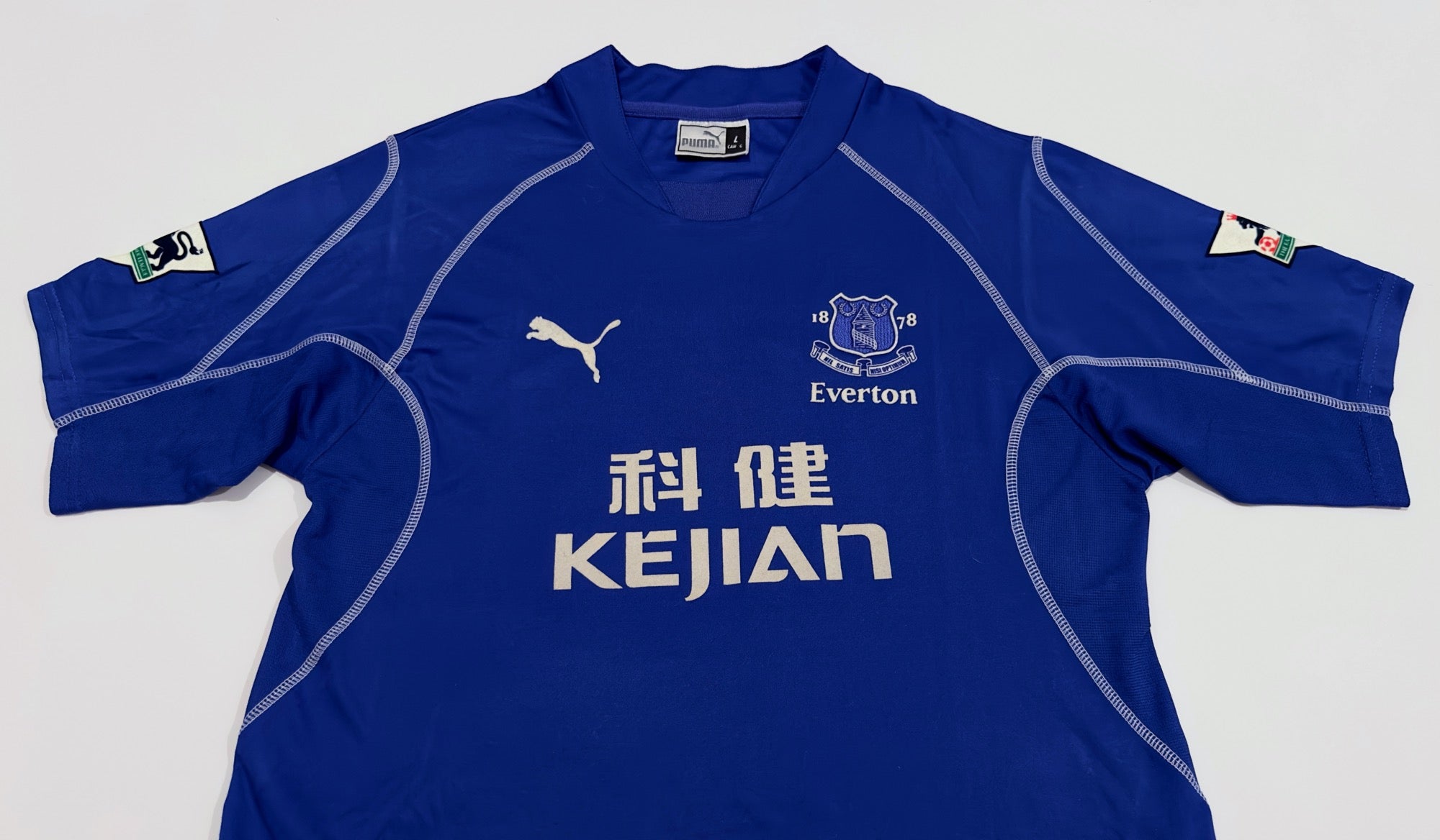 2002/03 Everton #18 ROONEY Home Jersey (L)