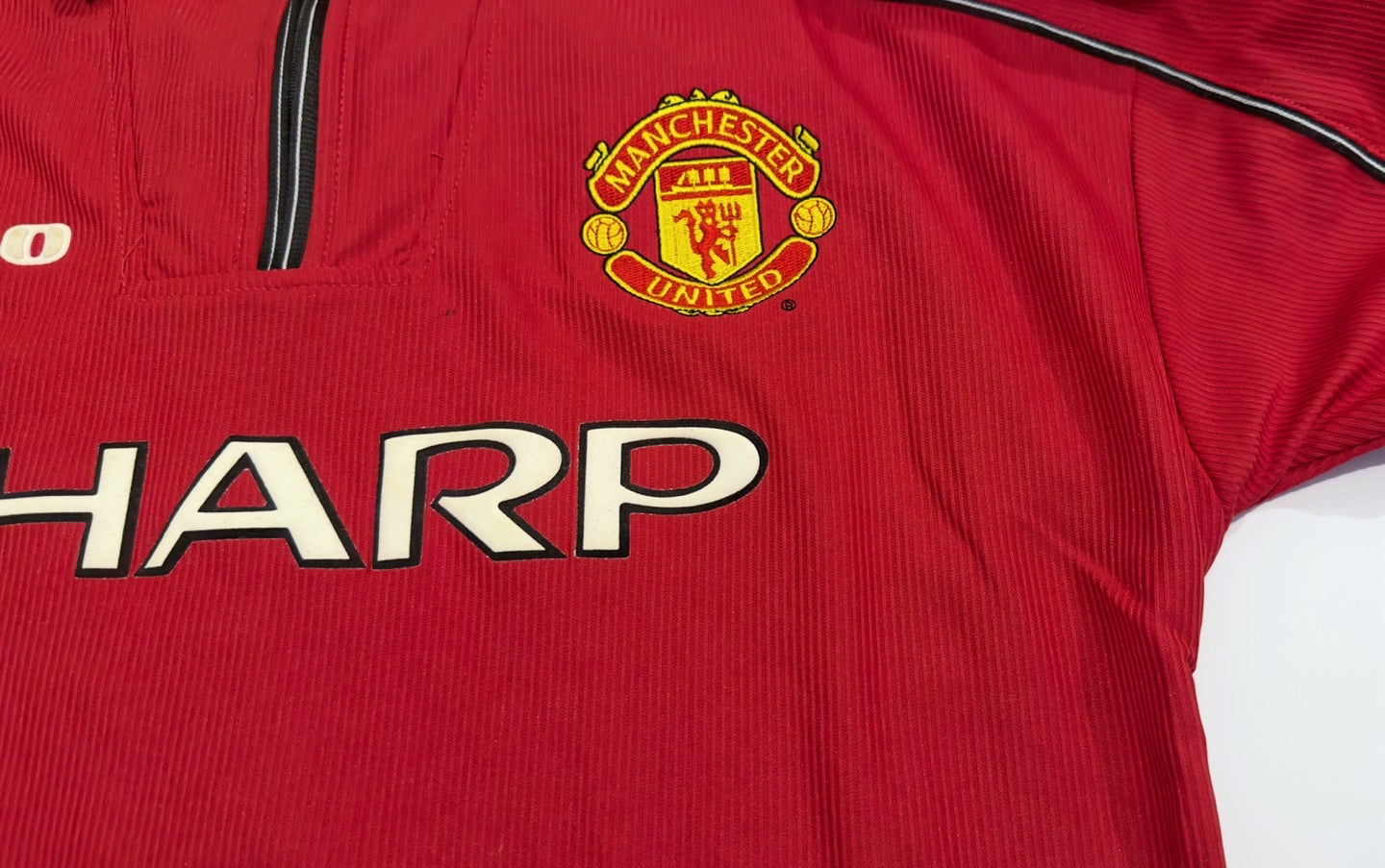 1999/00 Man Utd #7 BECKHAM Home Jersey (M)