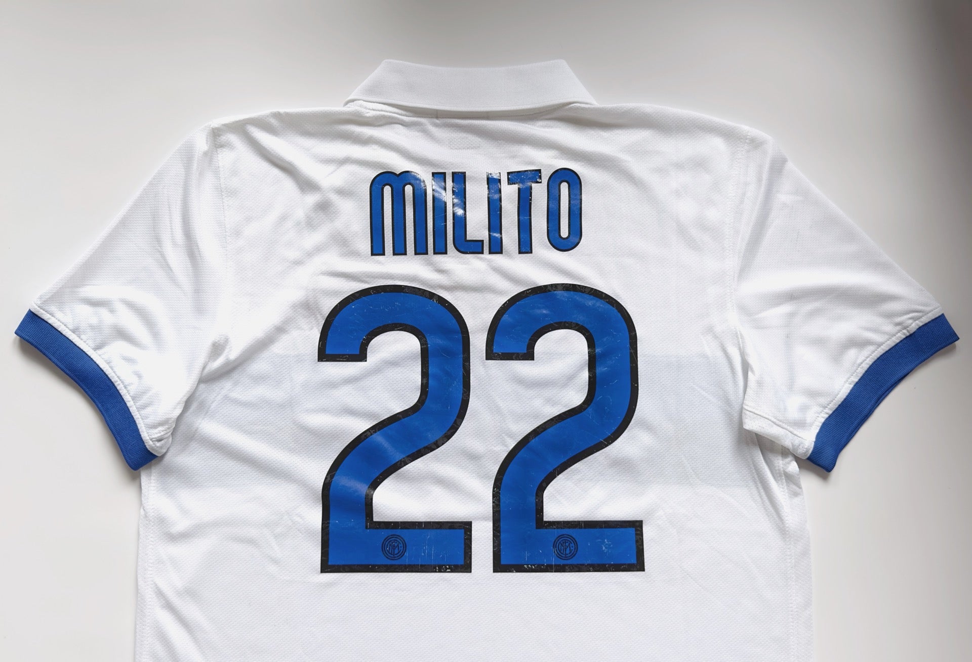 2009/10 Inter Milan #22 MILITO Away Jersey (L)