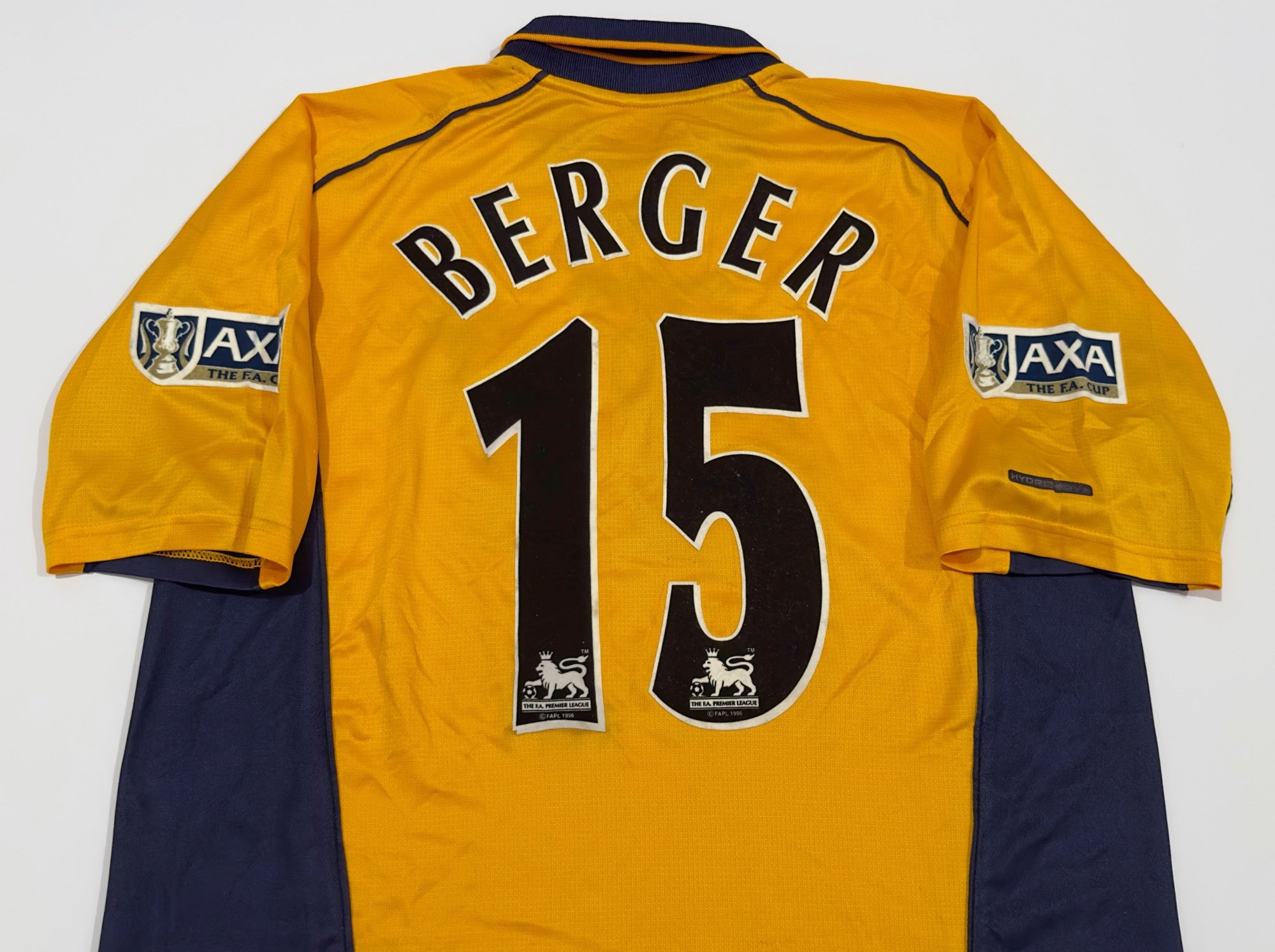 2000/02 Liverpool #15 BERGER Away Jersey (L)