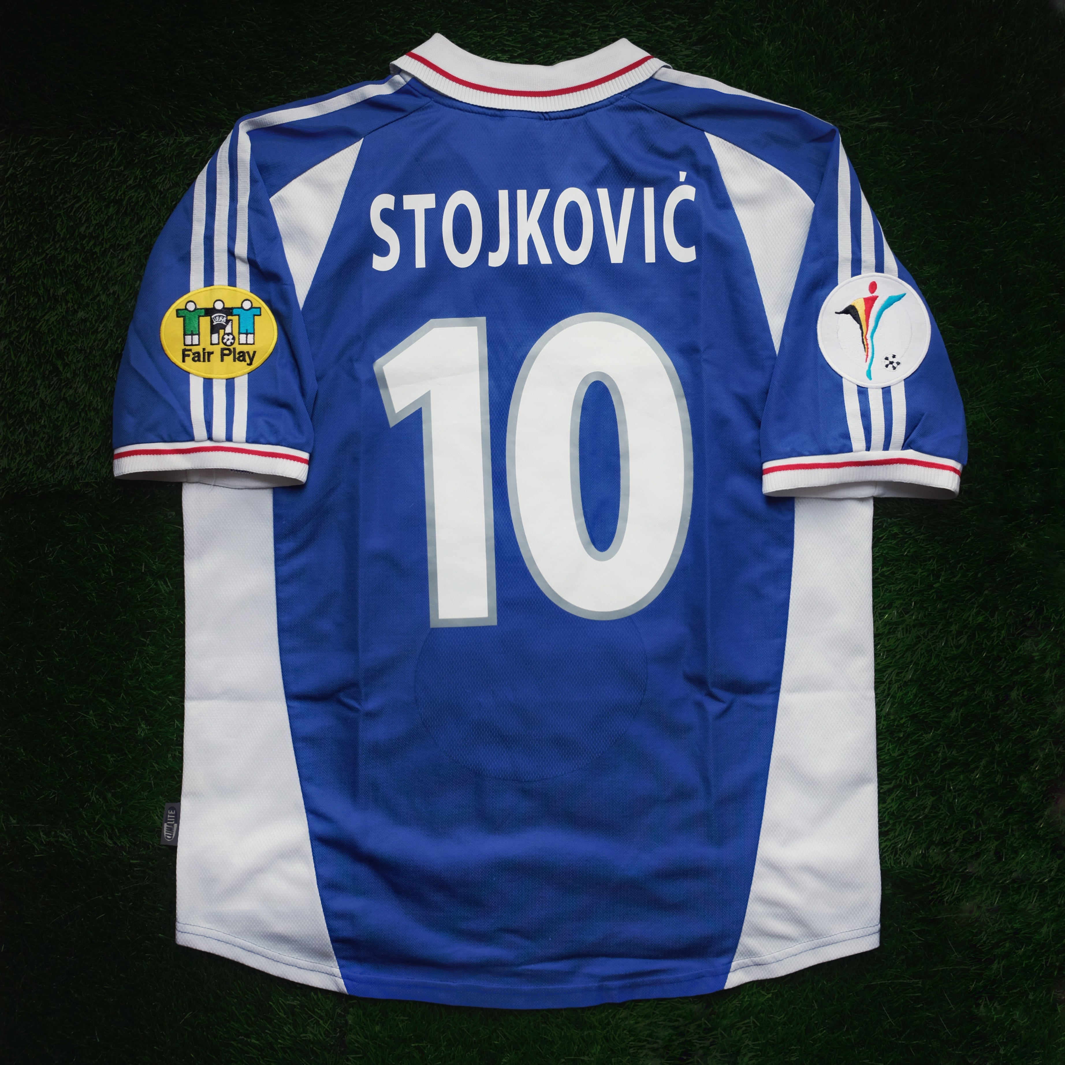 2000/01 FR Yugoslavia #10 STOJKOVIC Home Jersey (L) – Double Kick