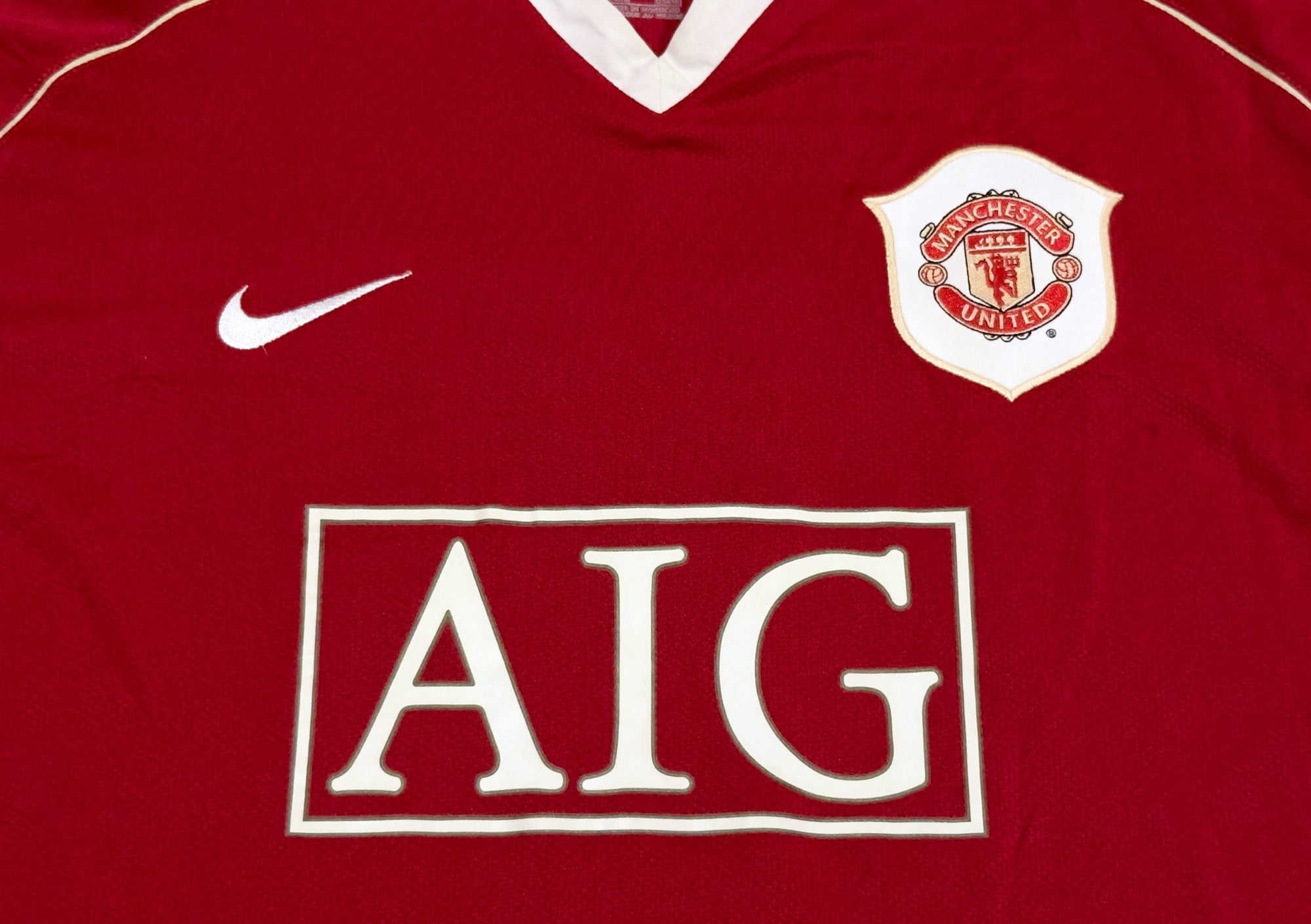 2006/07 Man Utd #5 FERDINAND Home Jersey (XL)