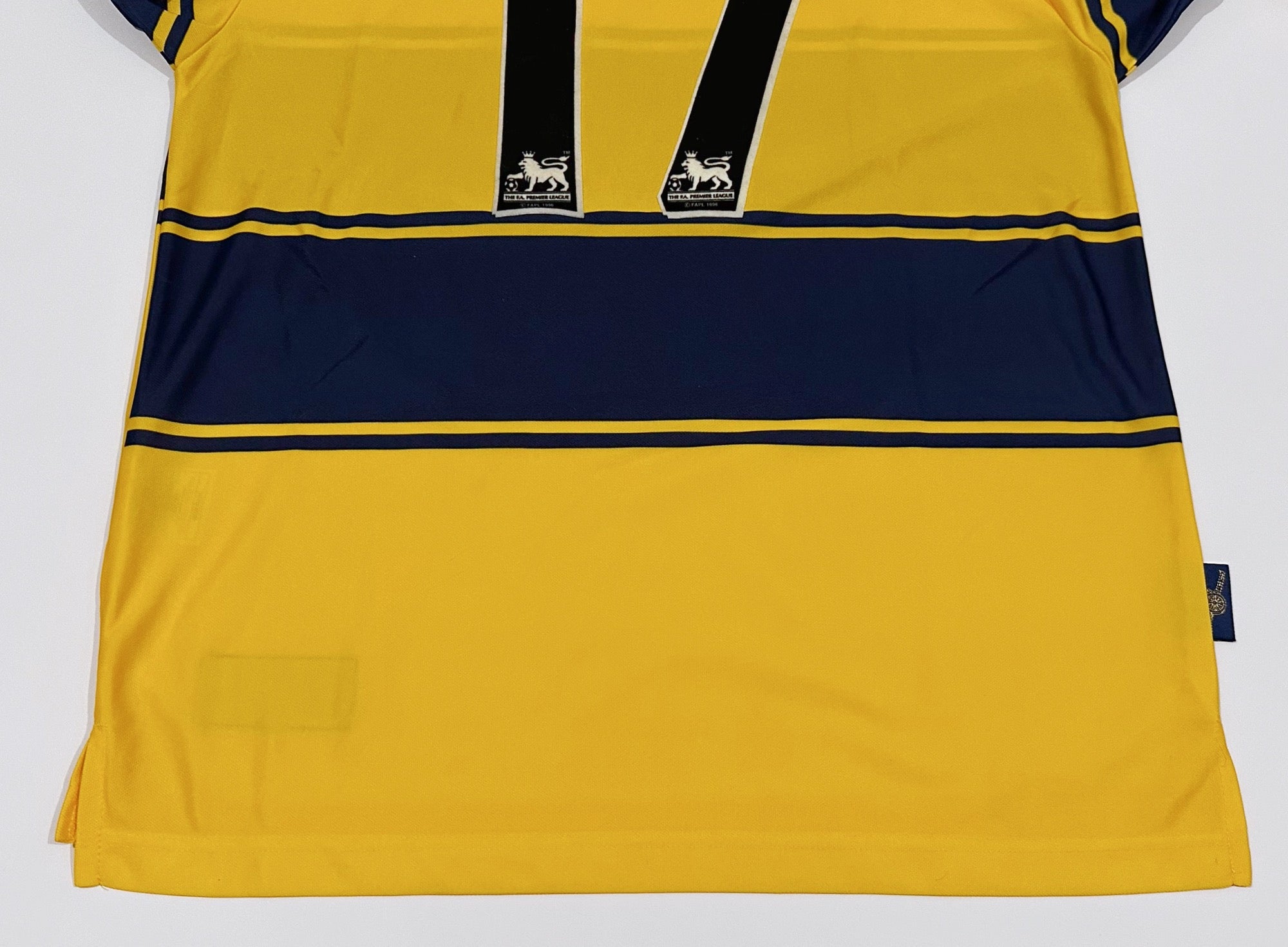 1997/99 Arsenal #17 PETIT Away Jersey (M) L/S