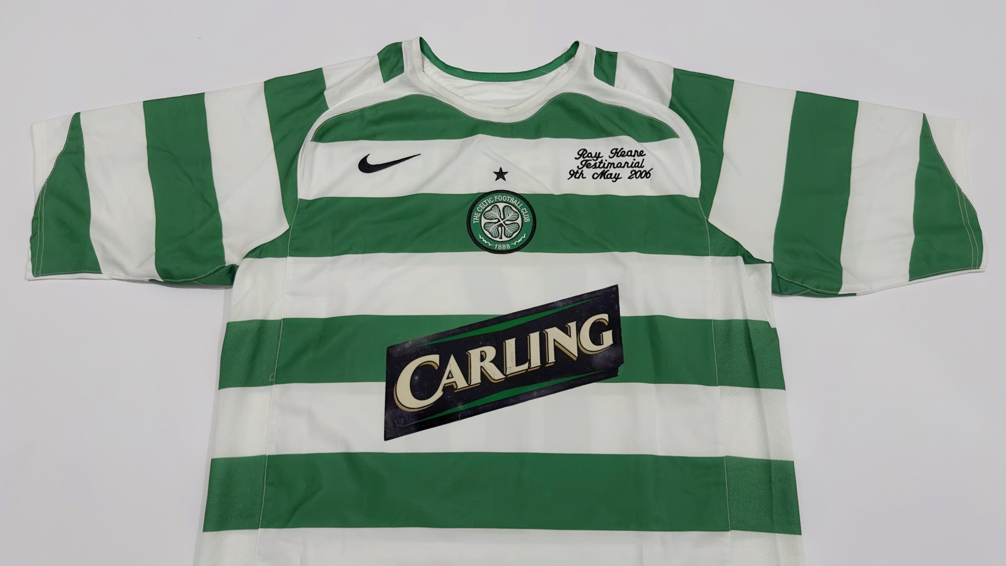 2005/07 Celtic #16 KEANE Home Jersey (M)