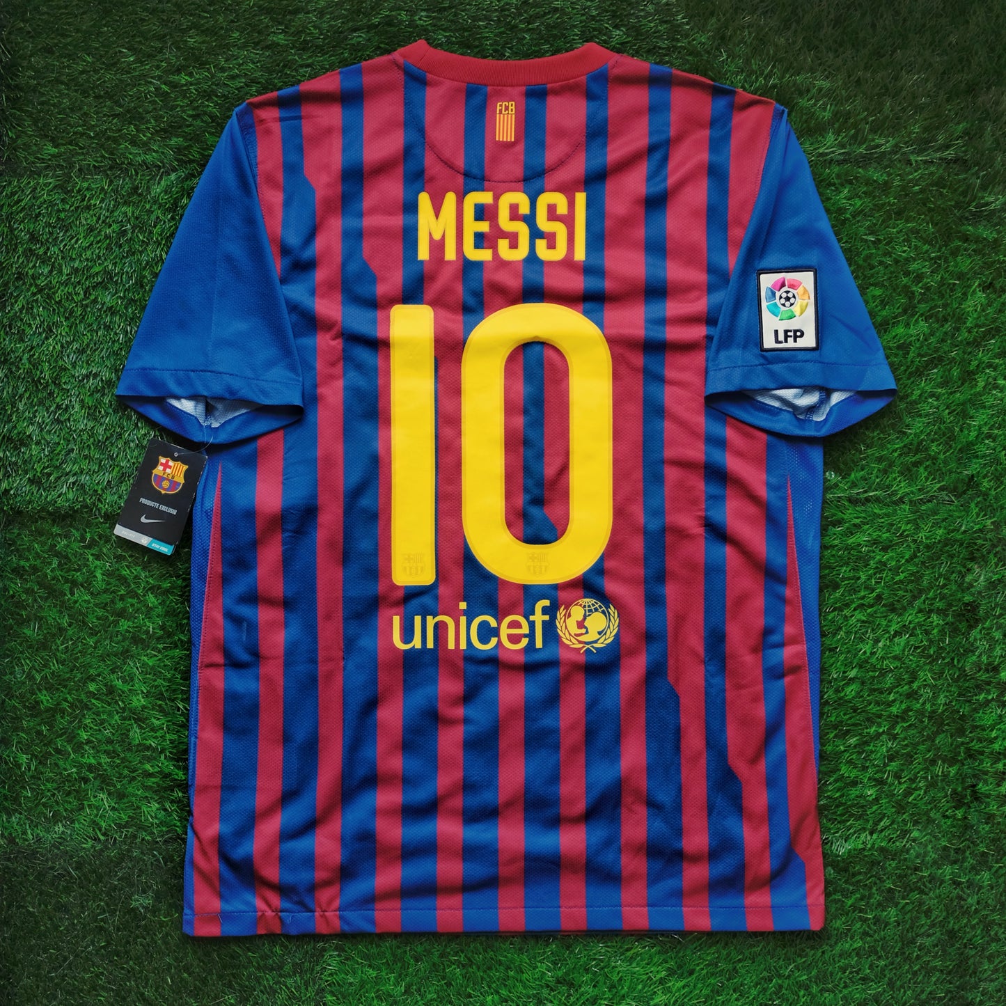 2011/12 Barcelona #10 MESSI Home Jersey (L)