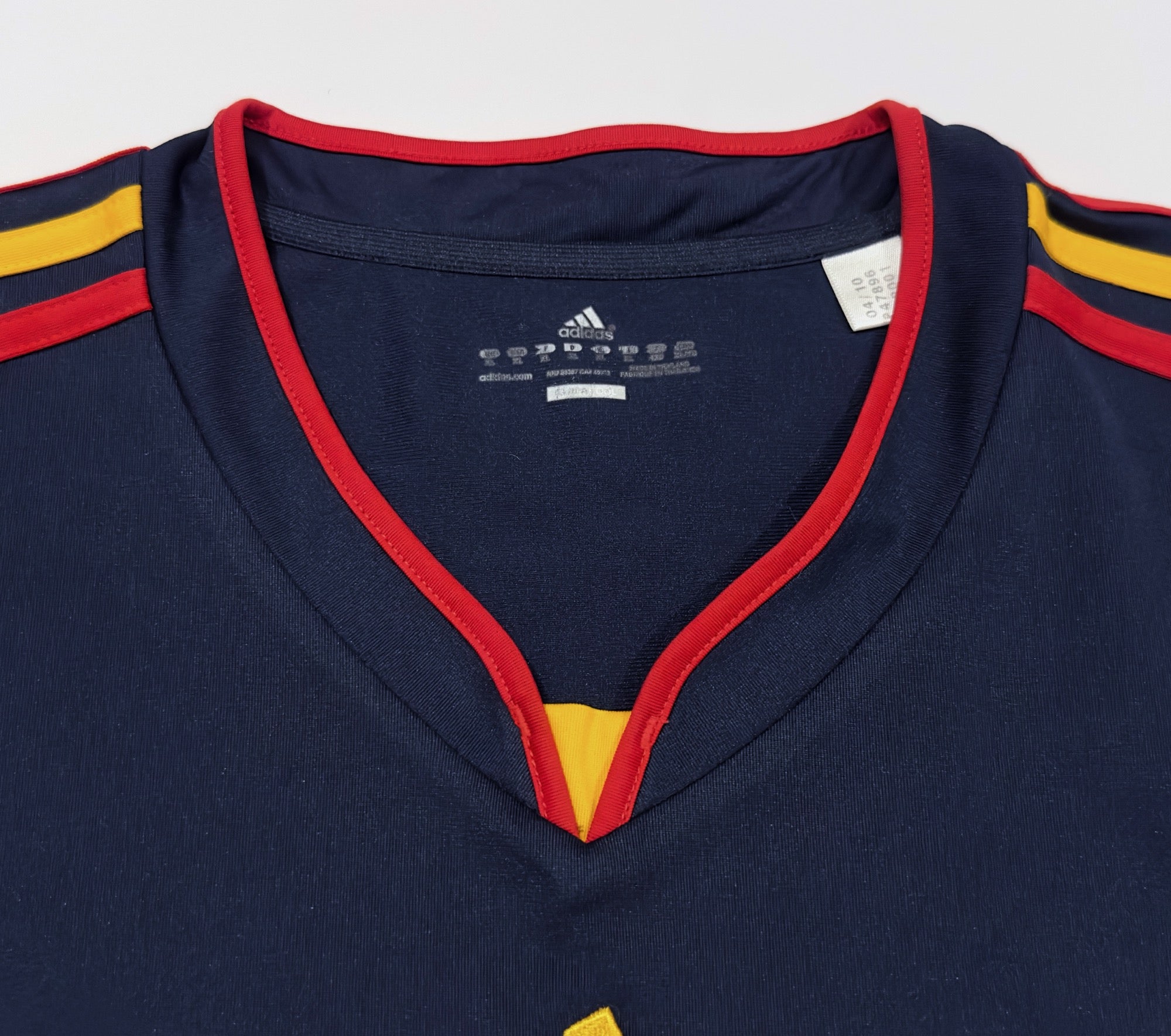 2010 Spain #6 A.INIESTA Away Jersey (XL)