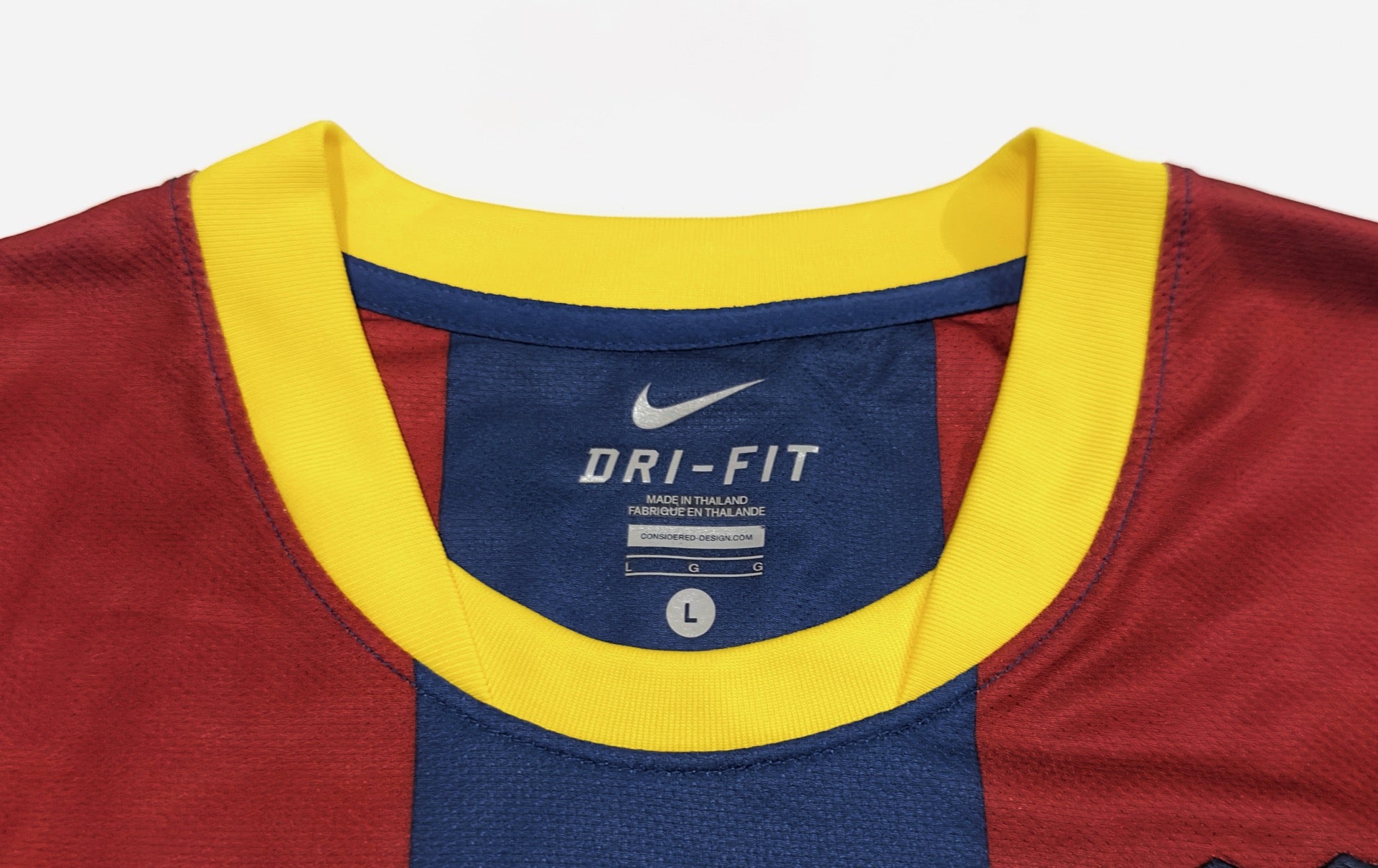 2010/11 Barcelona #7 DAVID VILLA Home Jersey (L)