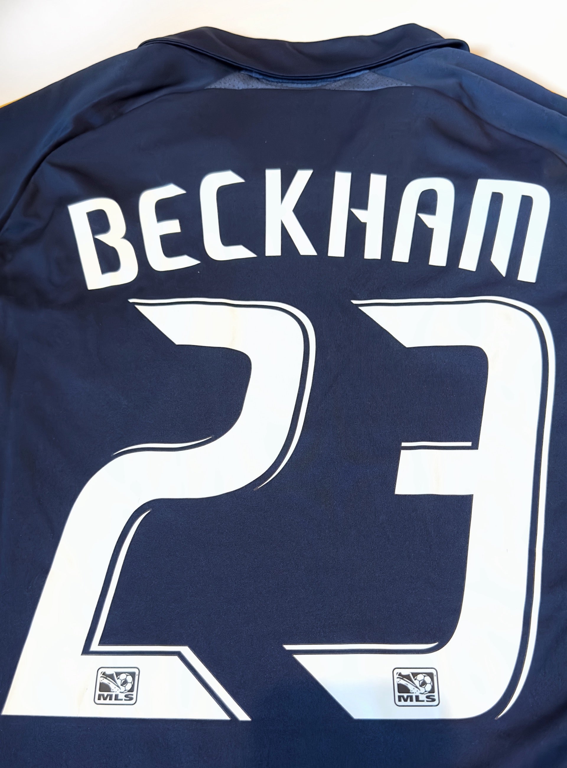 2007/08 LA Galaxy #23 BECKHAM Away Jersey (S)