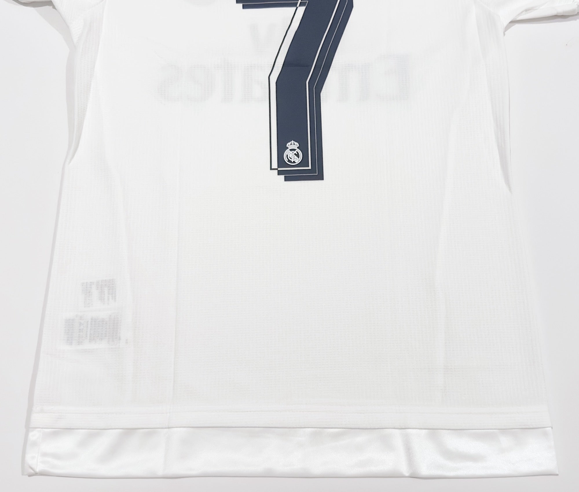 2015/16 Real Madrid #7 RONALDO Home Jersey (S) L/S