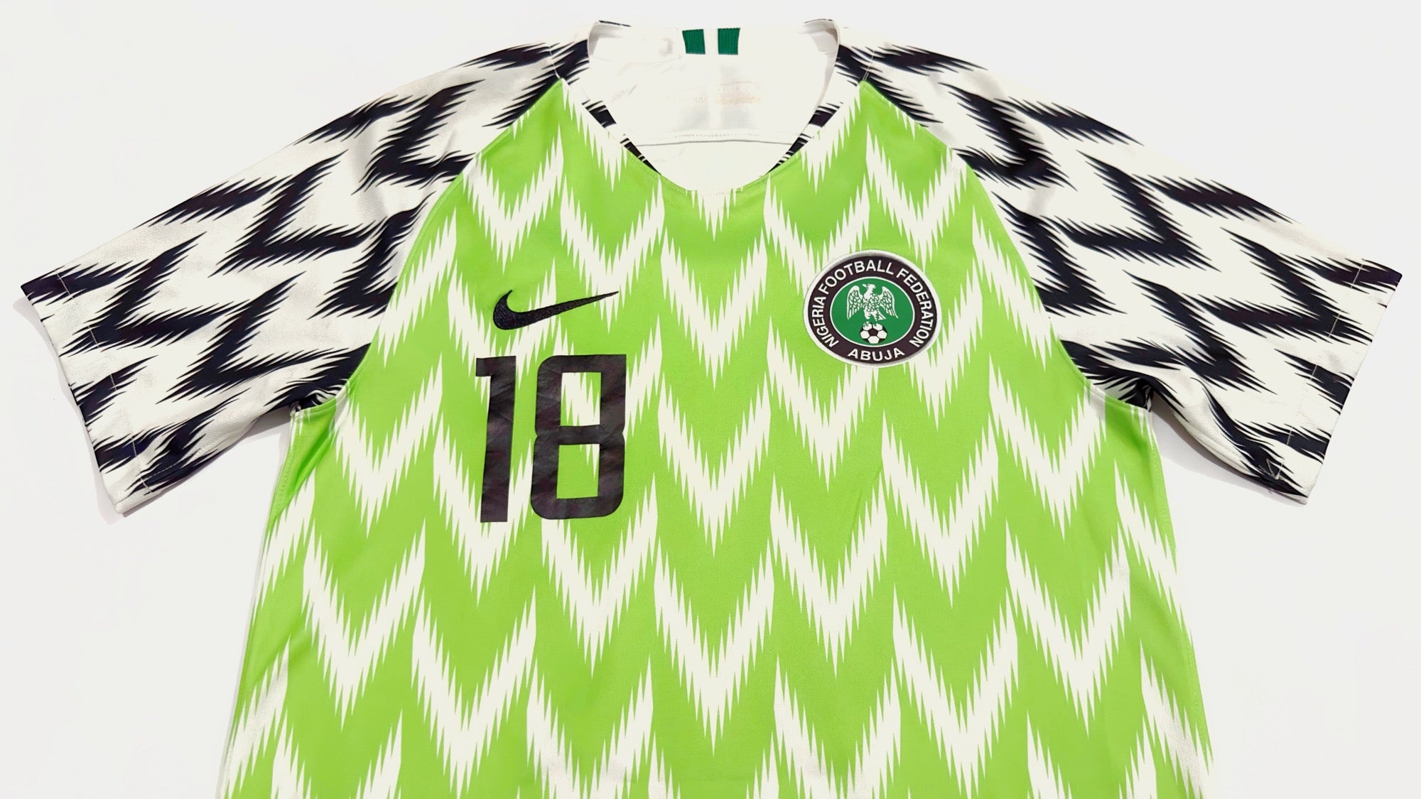2018/19 Nigeria Home #18 IWOBI Jersey (S)
