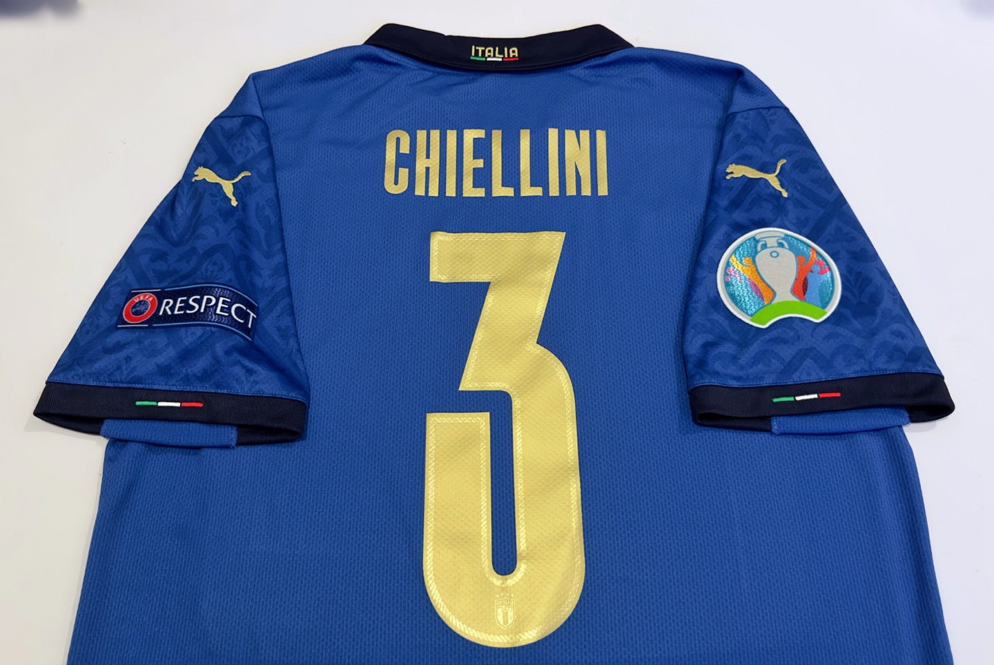 2020/21 Italy #3 CHIELLINI Home Jersey (M)