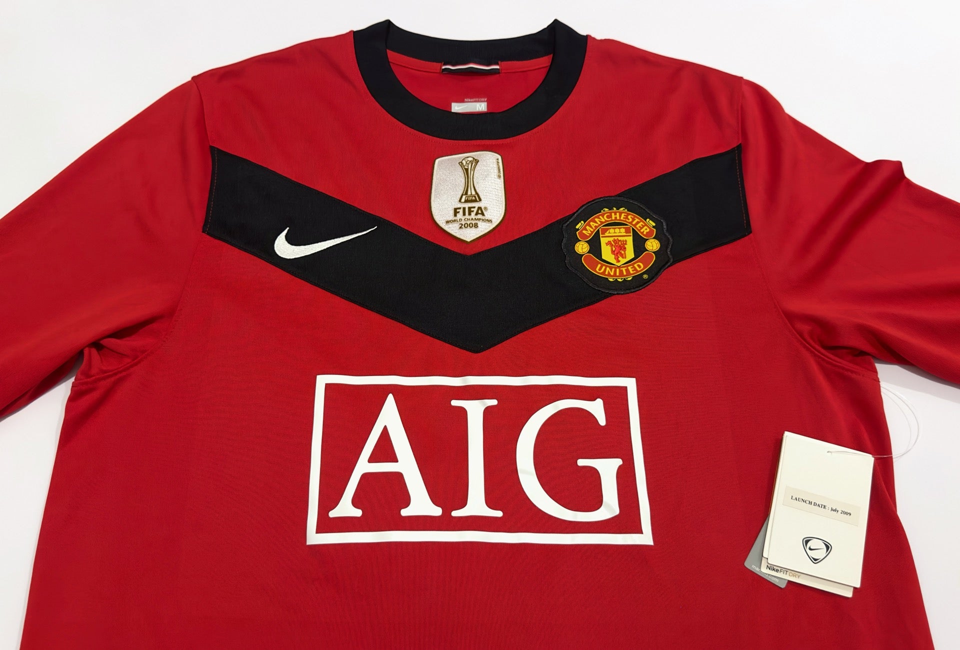 2009/10 Man Utd #9 BERBATOV Home Jersey (M) L/S