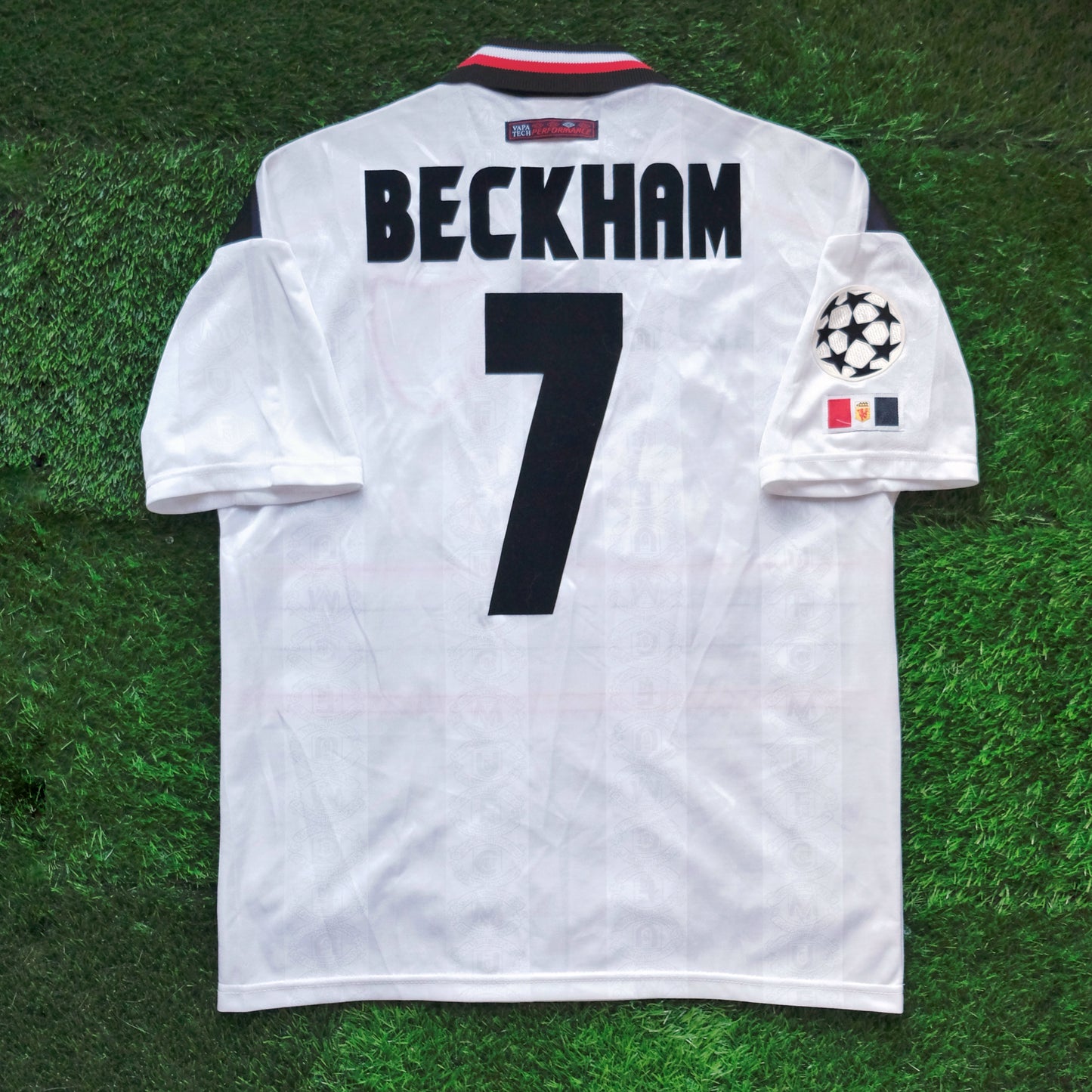 1997/99 Man Utd #7 BECKHAM Away Jersey (M)