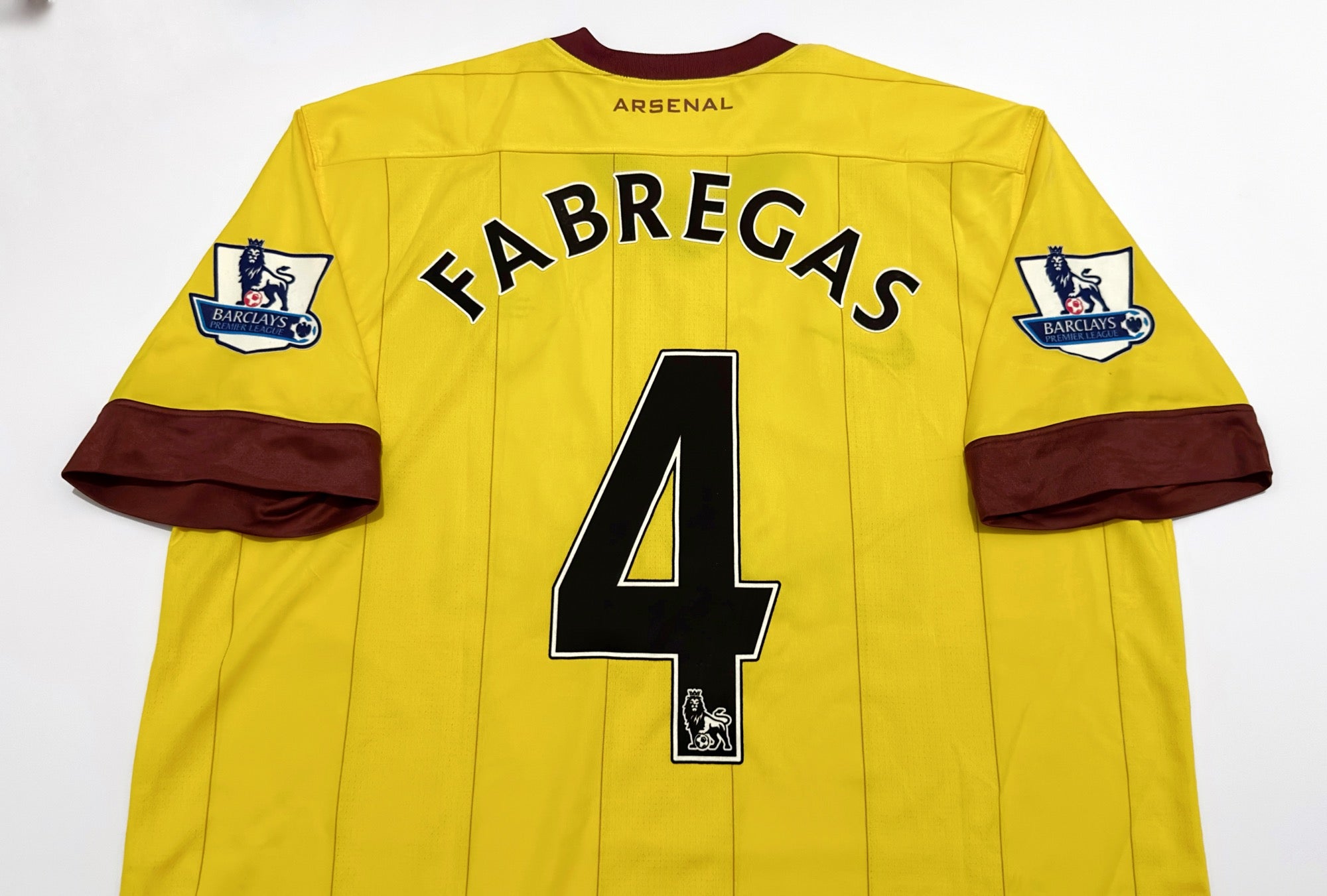 2010/12 Arsenal #4 FABREGAS Away Jersey (XL)