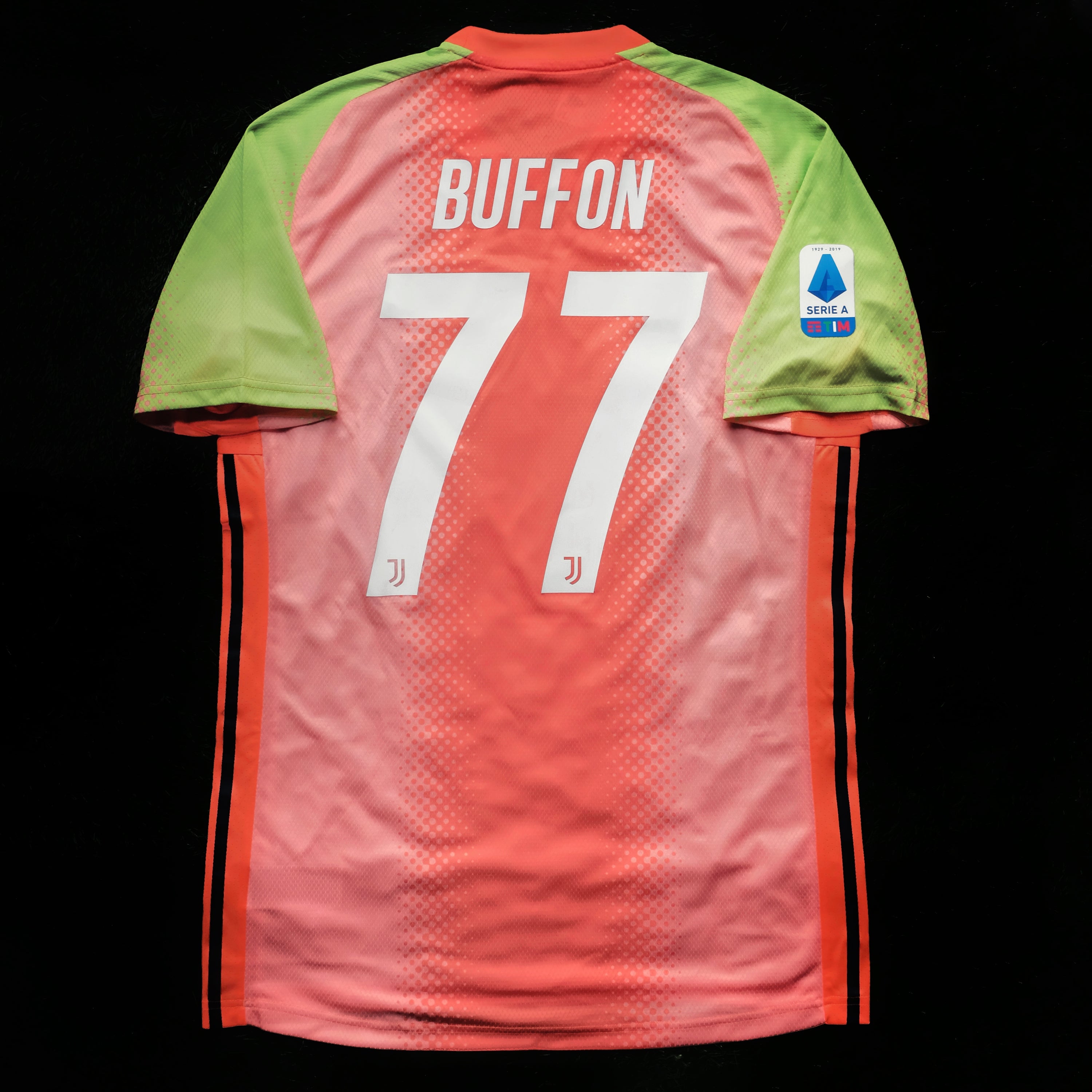 2019/20 Juventus X Palace #77 BUFFON GK Jersey Boxset (M)