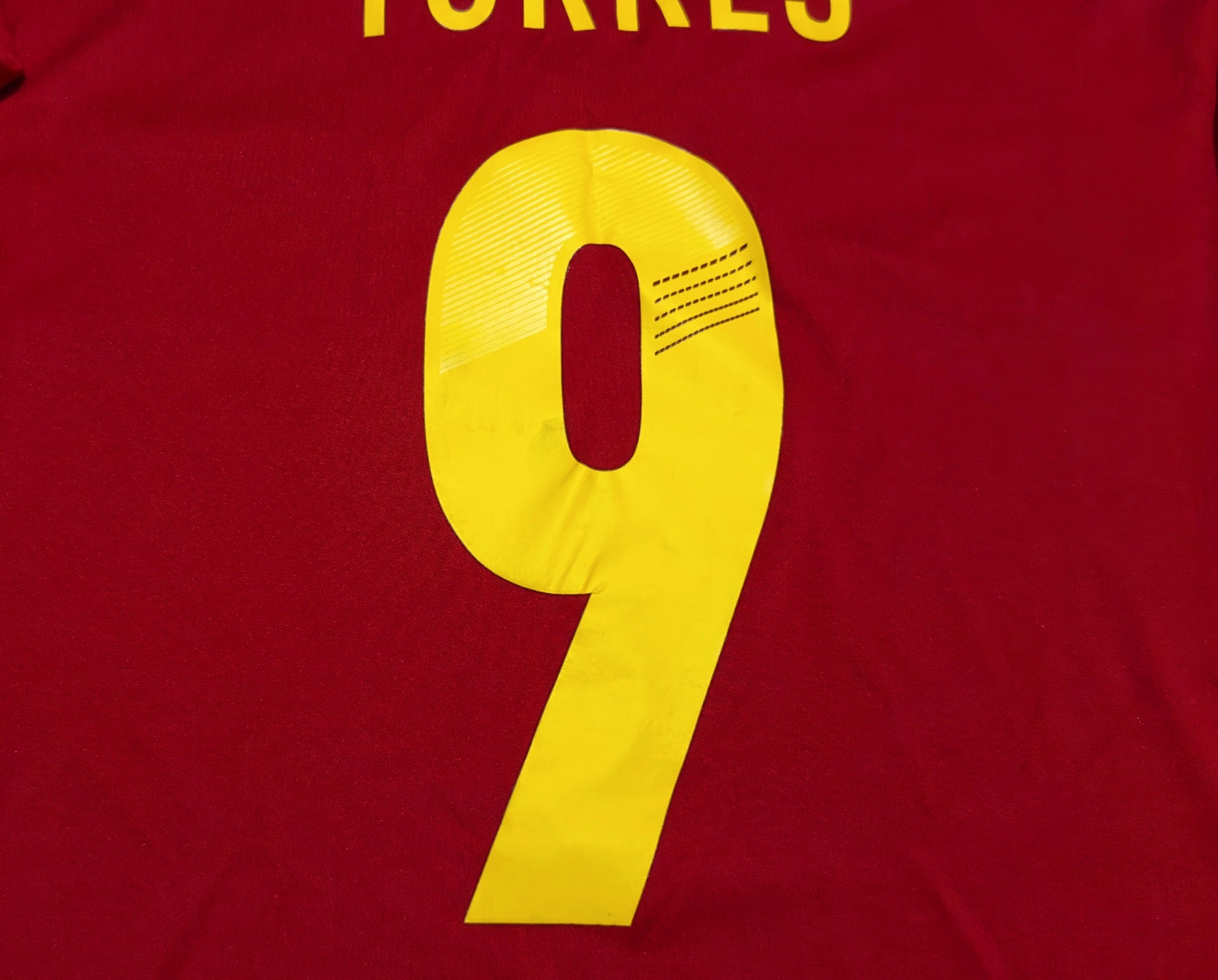 2012 Spain #9 TORRES Home Jersey (XL)