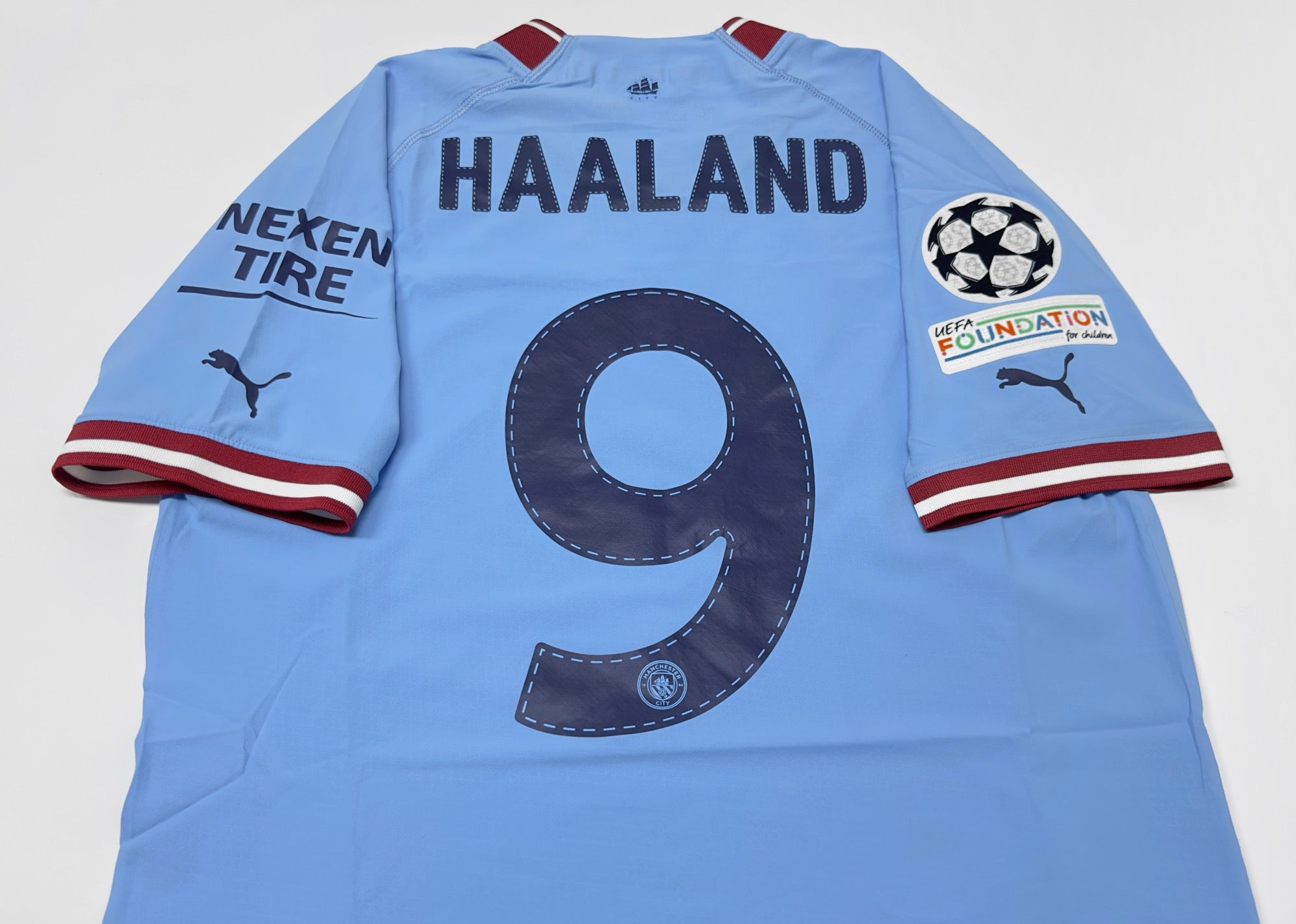 2022/23 Man City #9 HAALAND Home Jersey (M)