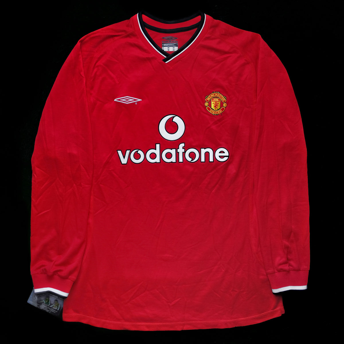 2000/02 Man Utd Home Jersey (L) L/S